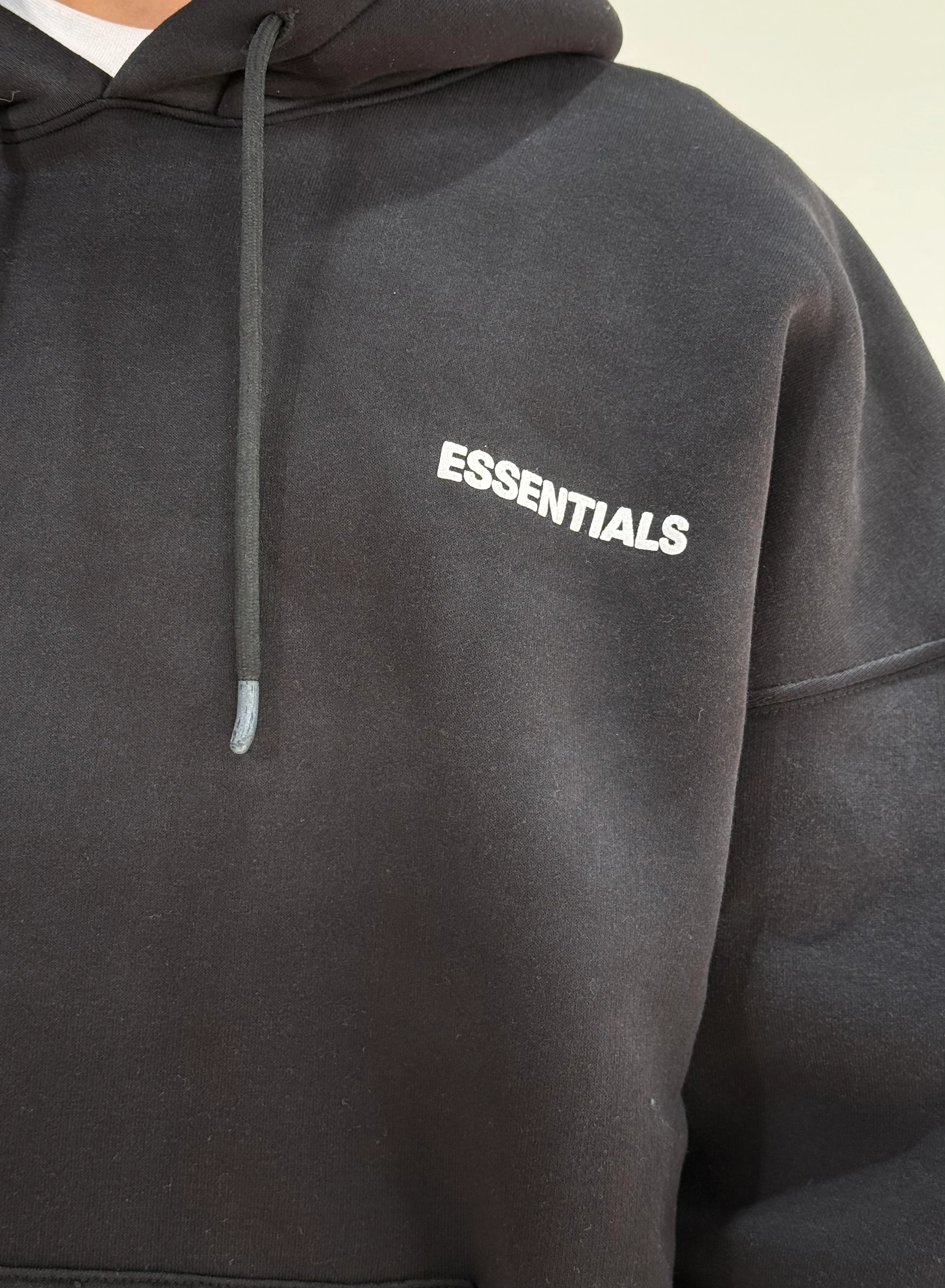 ESNTİL Basklı Yıkamalı Oversize Sweatshirt