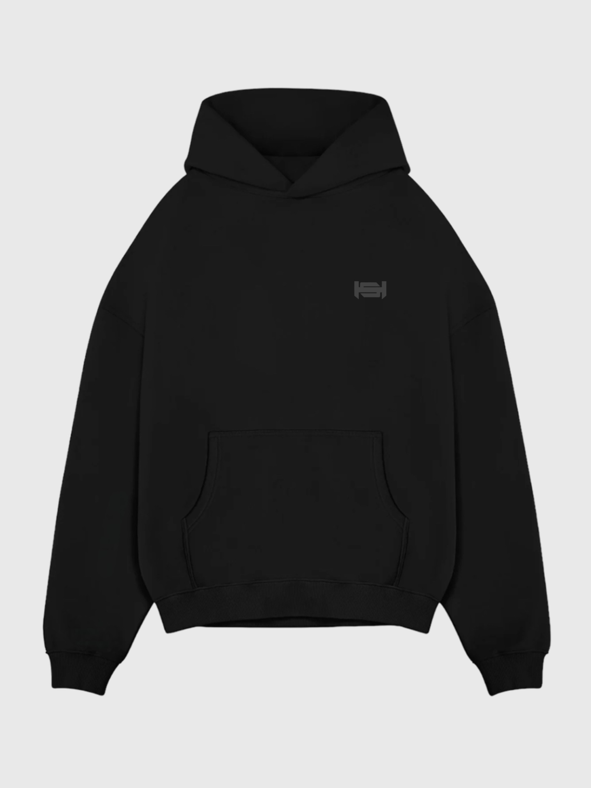 HS Basic  Oversize Premium Sweatshırt - Siyah