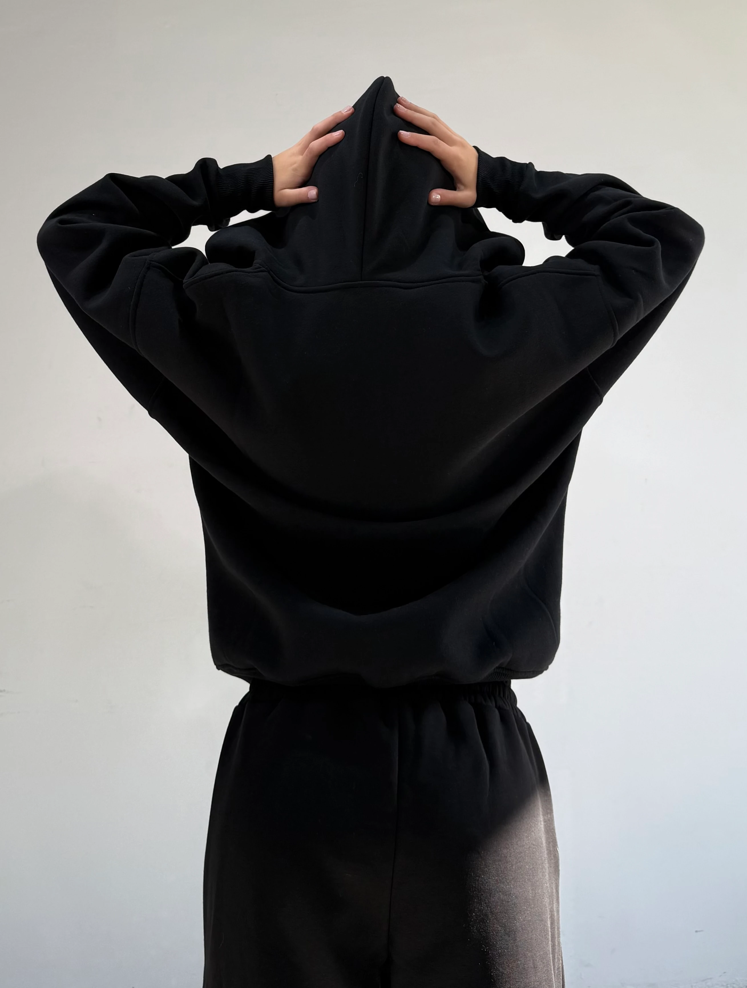 Revenge Taşlı Oversize Zipp Takım 