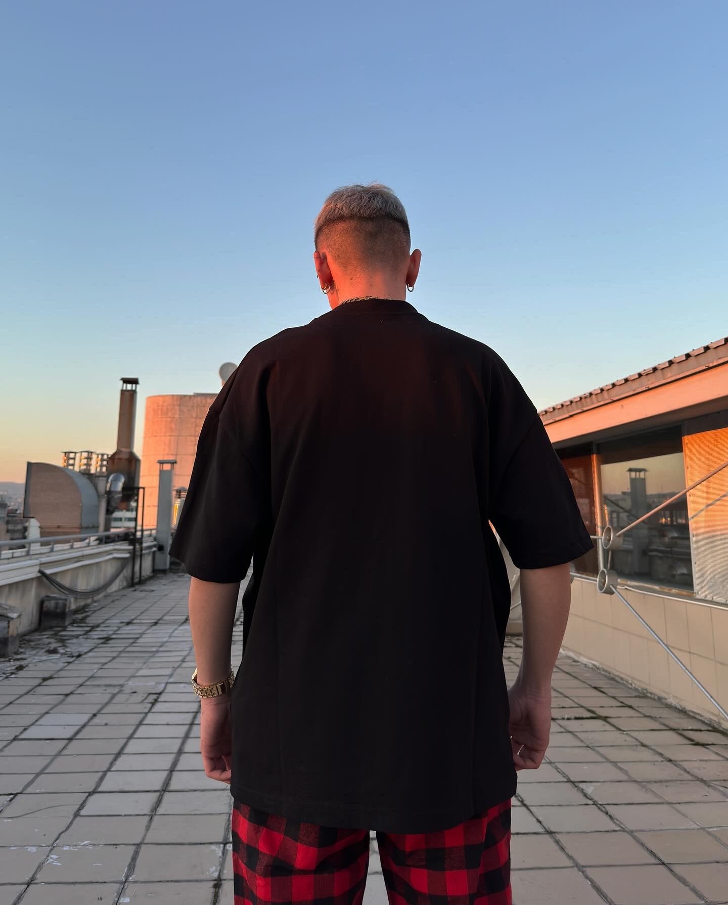 PATHETIC Baskılı Oversize Yüksek Kalite Premium Siyah T-shirt