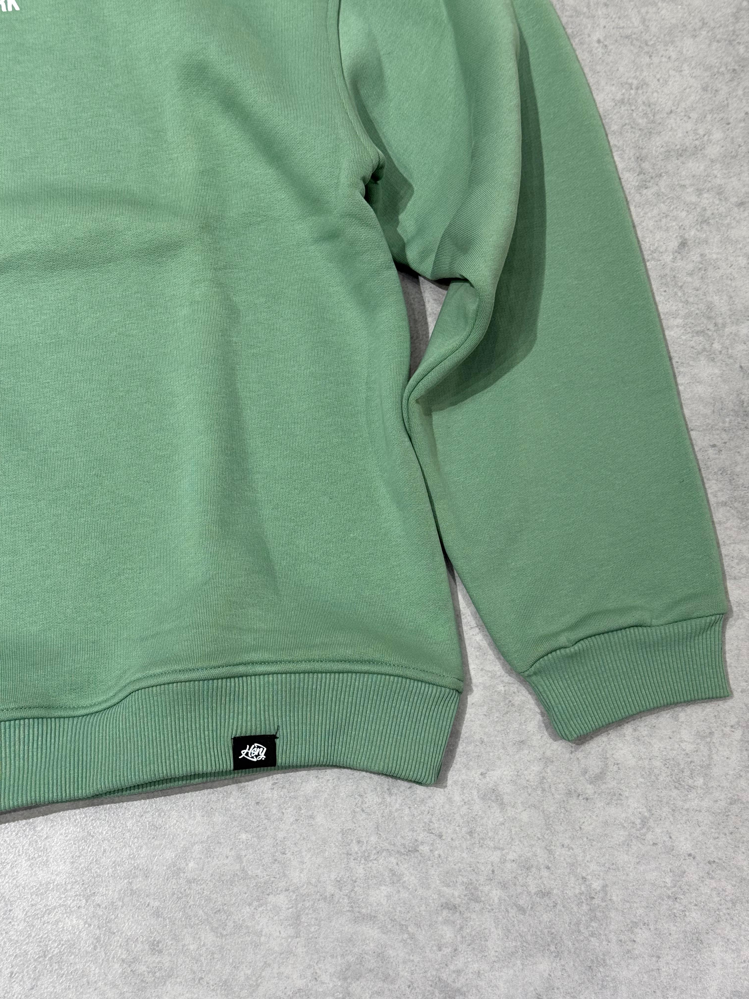 Fear Less Baskılı Oversize Sweat