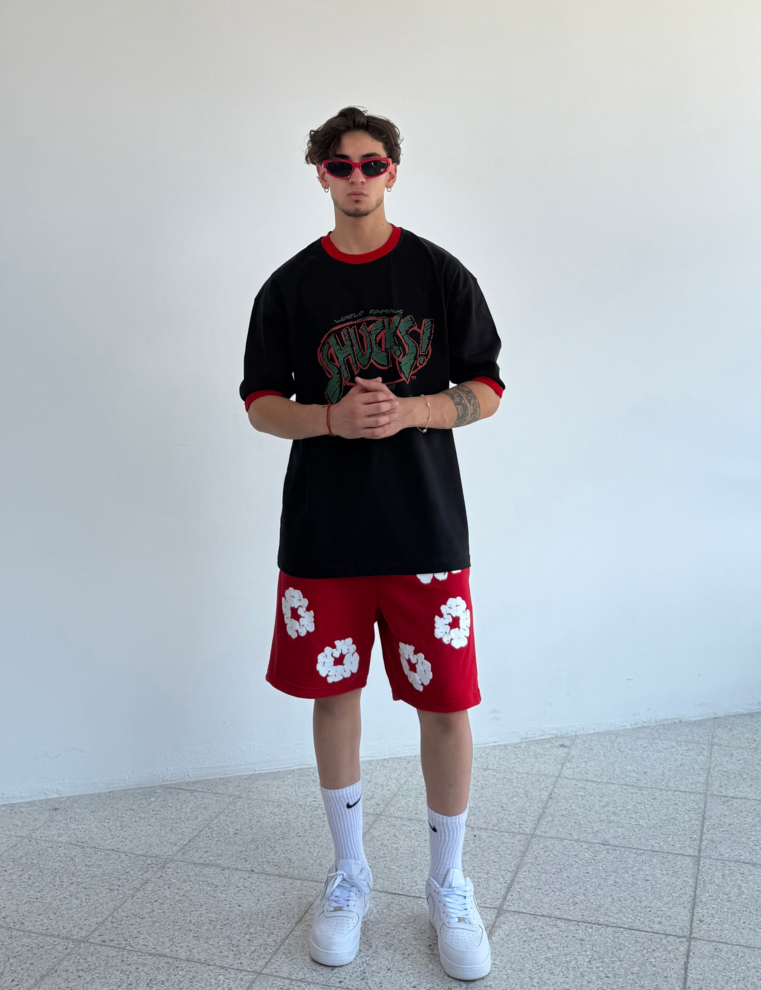 Sucks! Baskılı Oversize Tişört