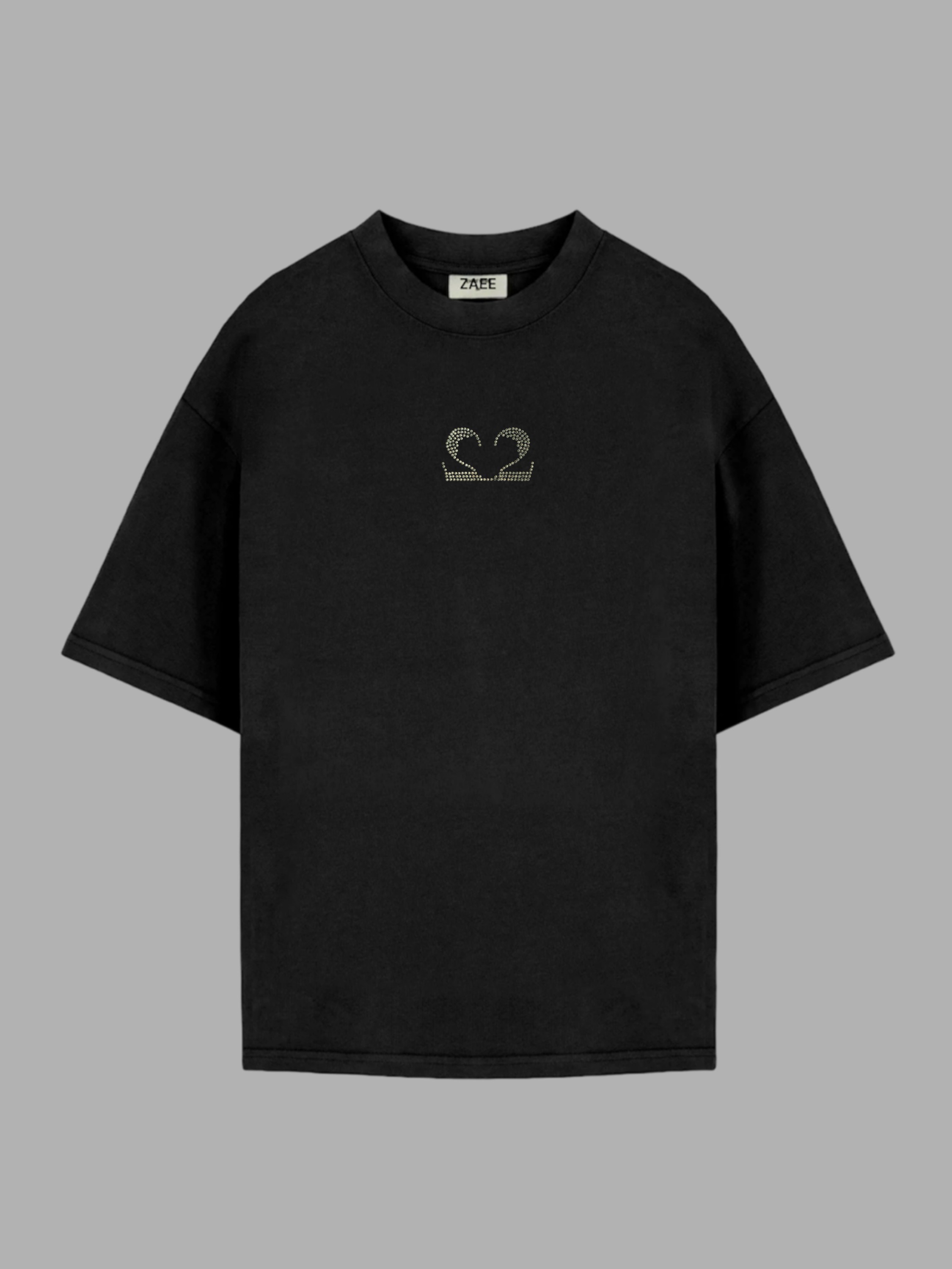 Motive 2M Taşlı Oversize  T-shirt