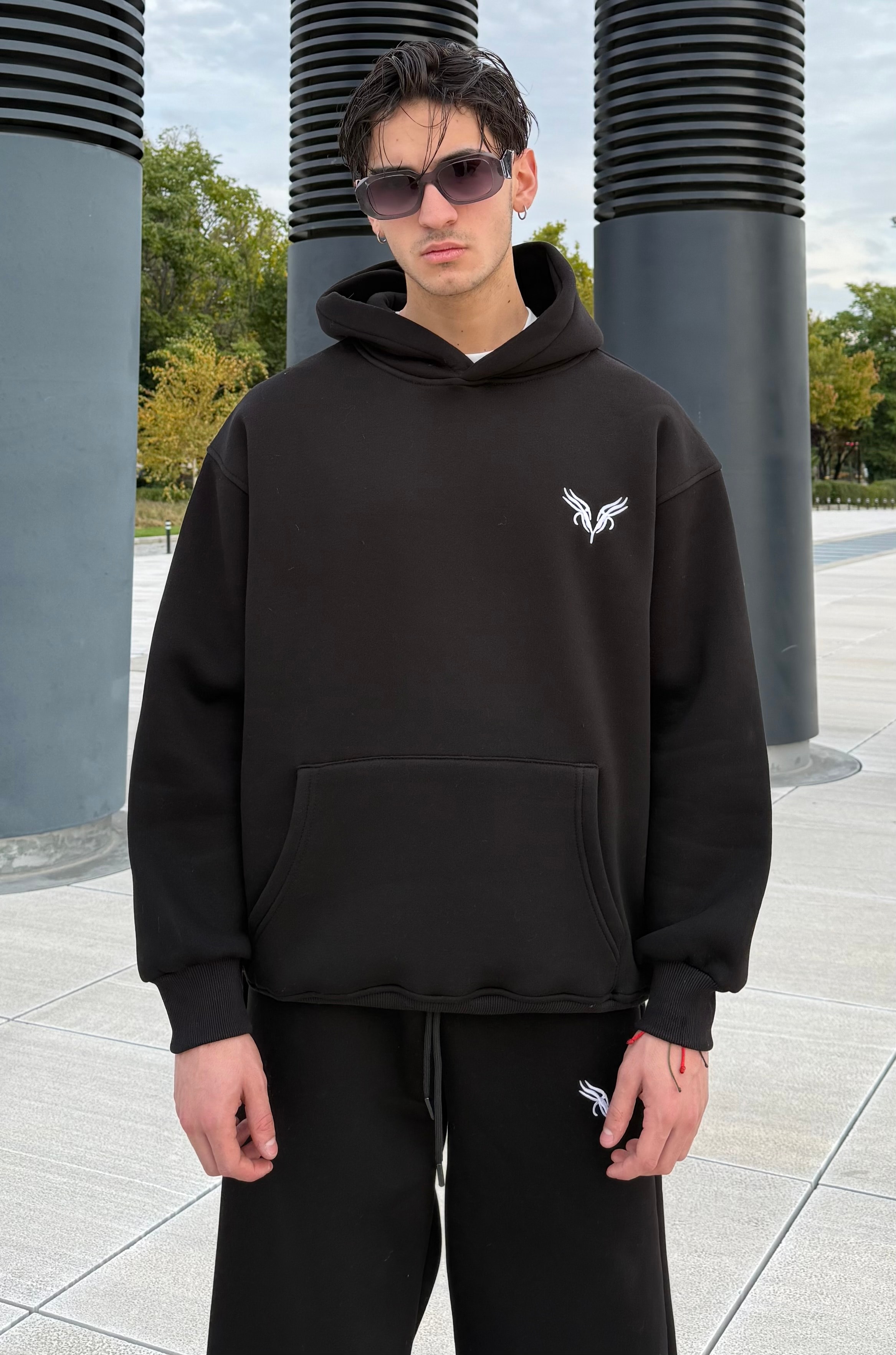 VNM Nakışlı Oversize Premium Eşofman Takımı 