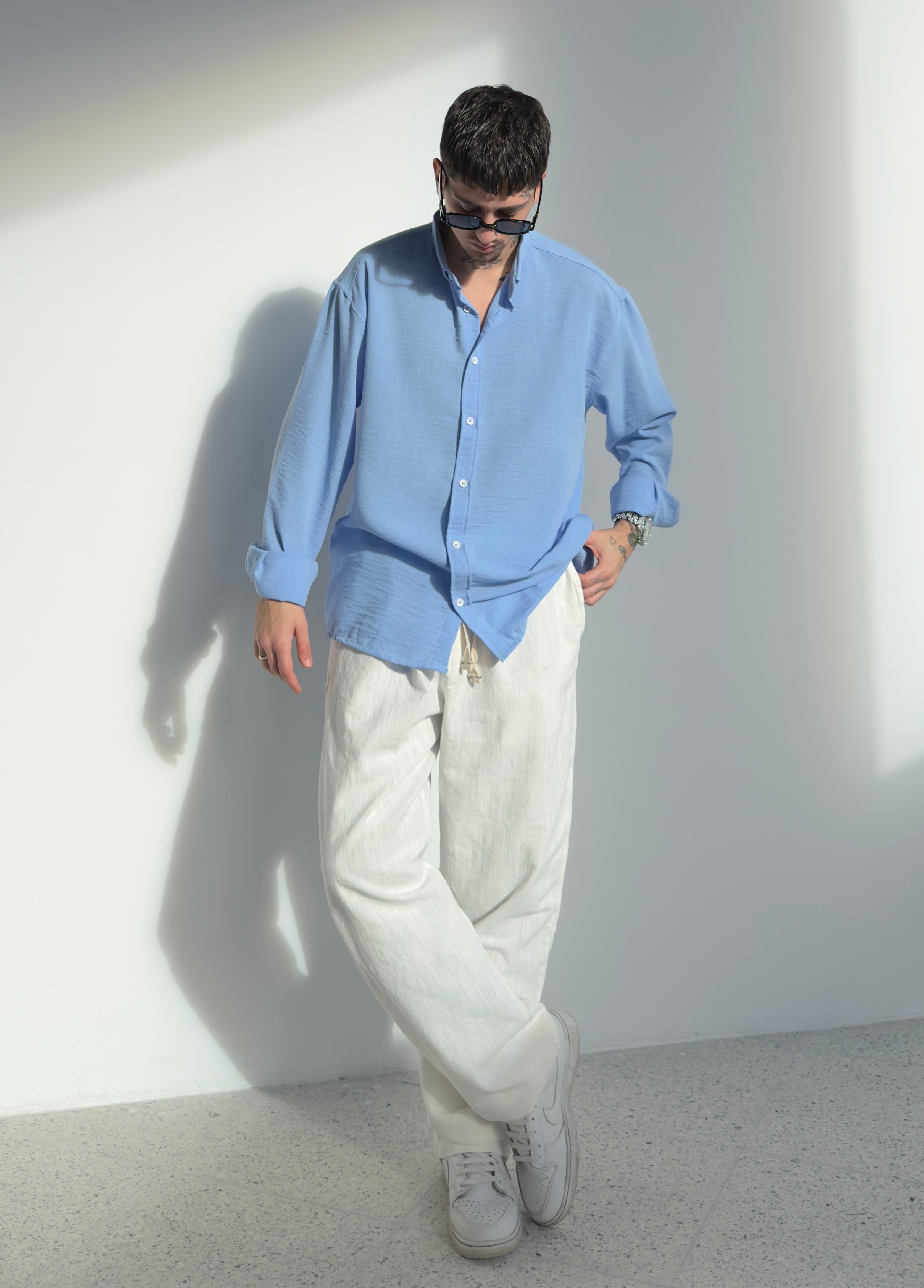 Keten Baggy Pantolon