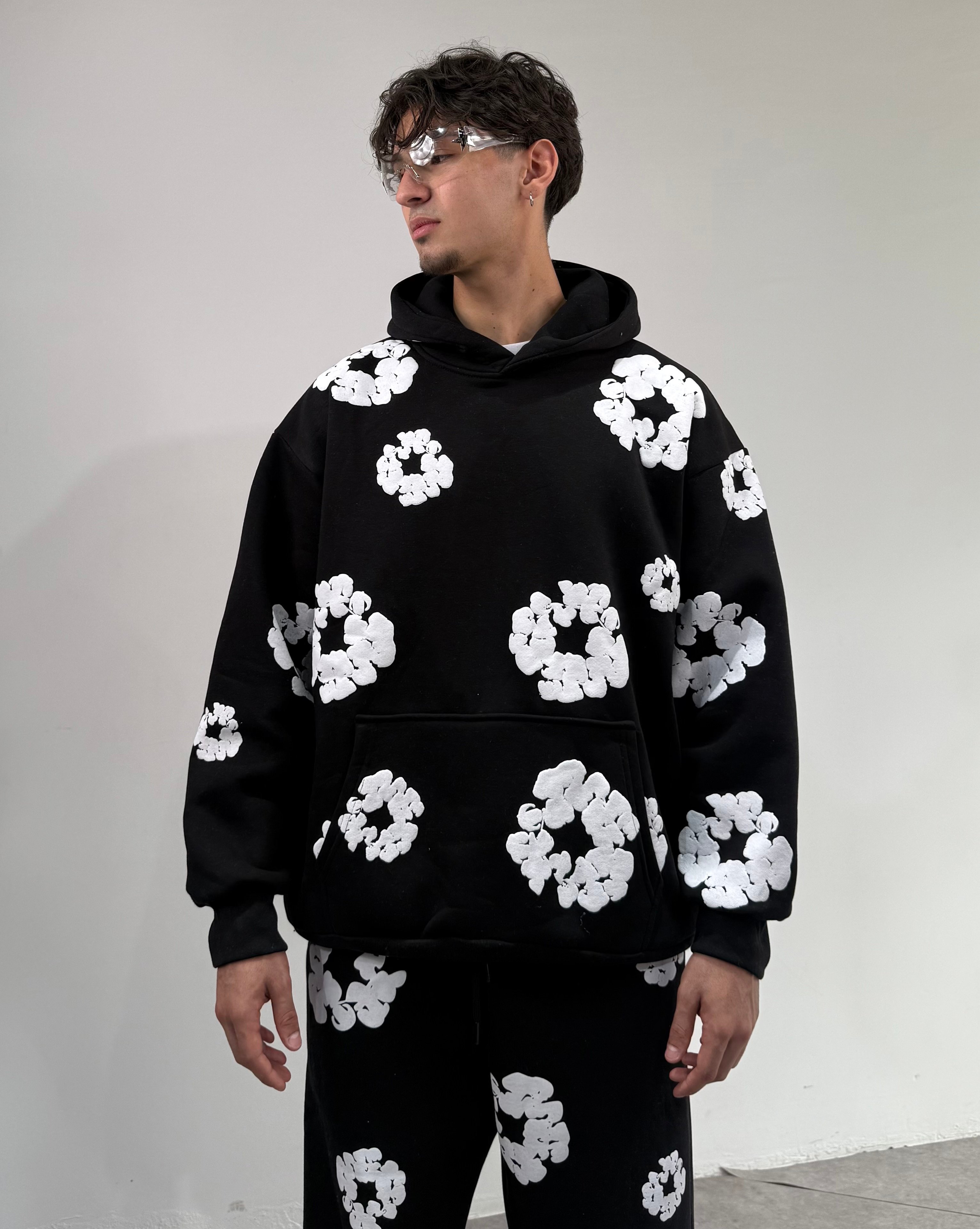D.Tears Baskılı Oversize Eşofman Takımı 