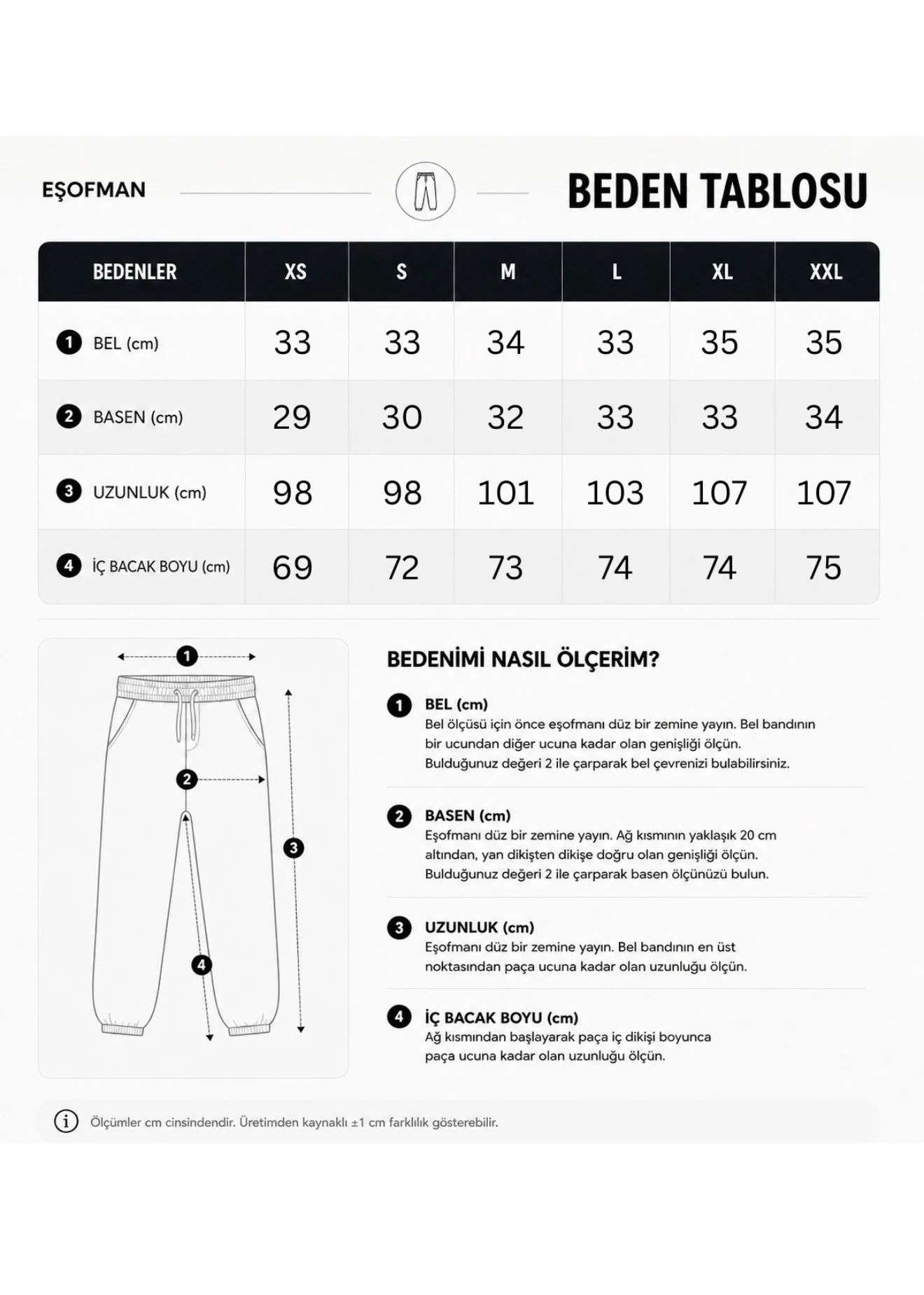 Honda Nakışlı Ayarlanabilir Paça Baggy Eşofman Altı