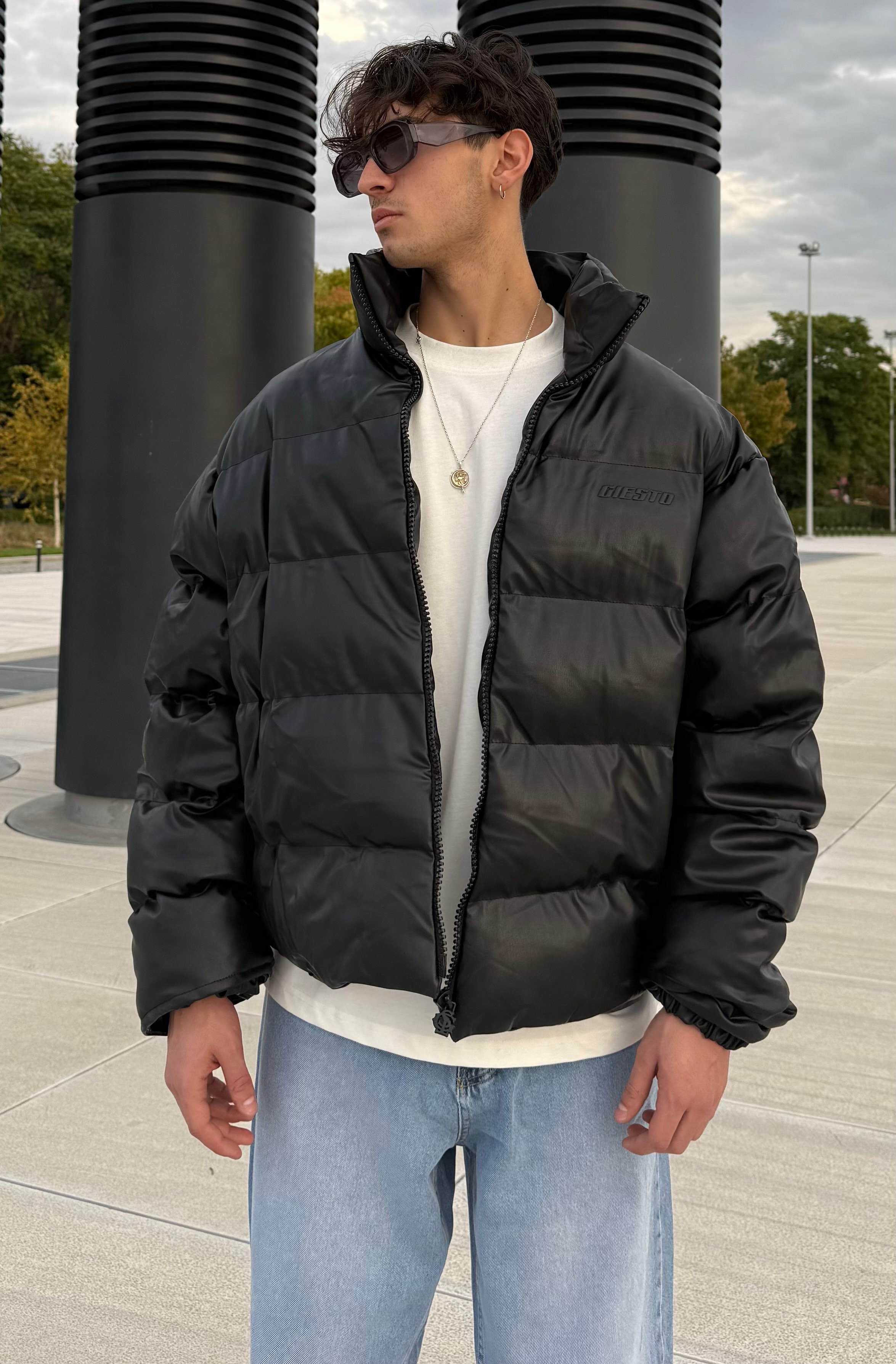 Oversize Premium Deri Mont 