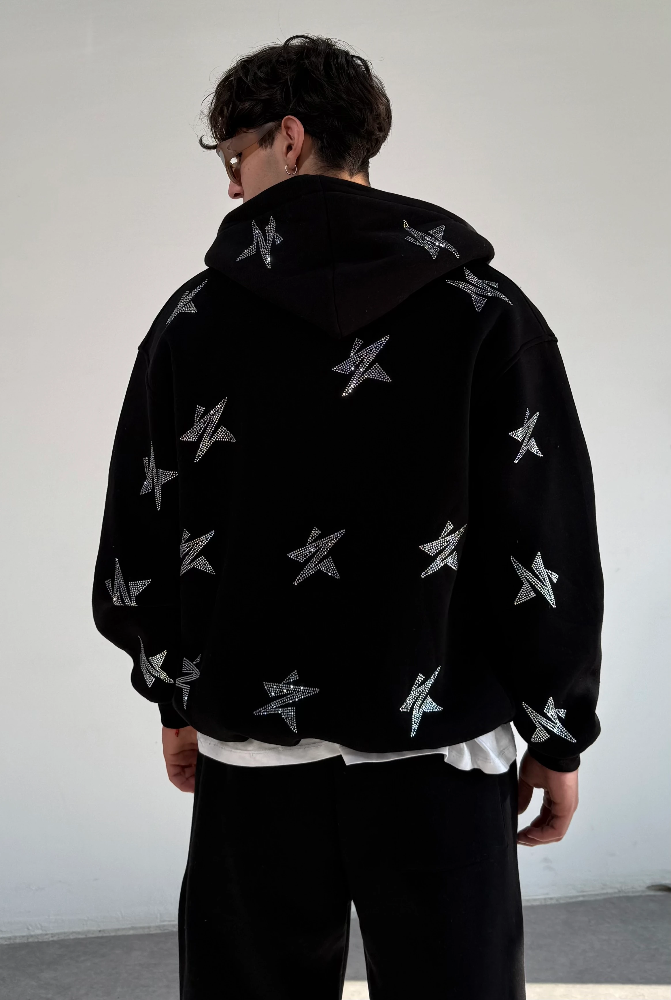 Star Oversize Premium Zipp Hoodie