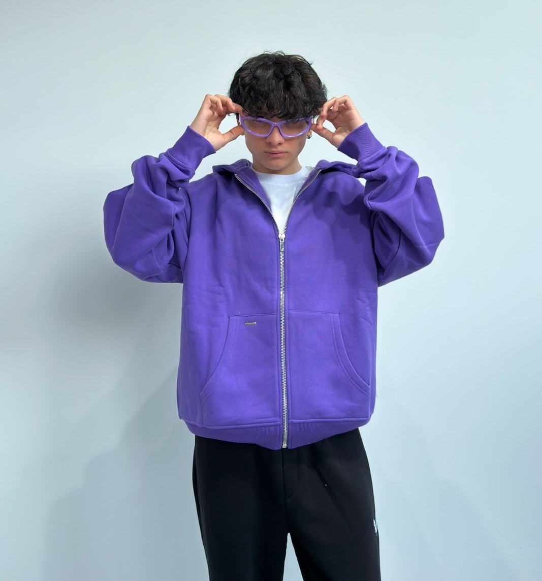 Basic Oversize Premium Zipp Hoodie
