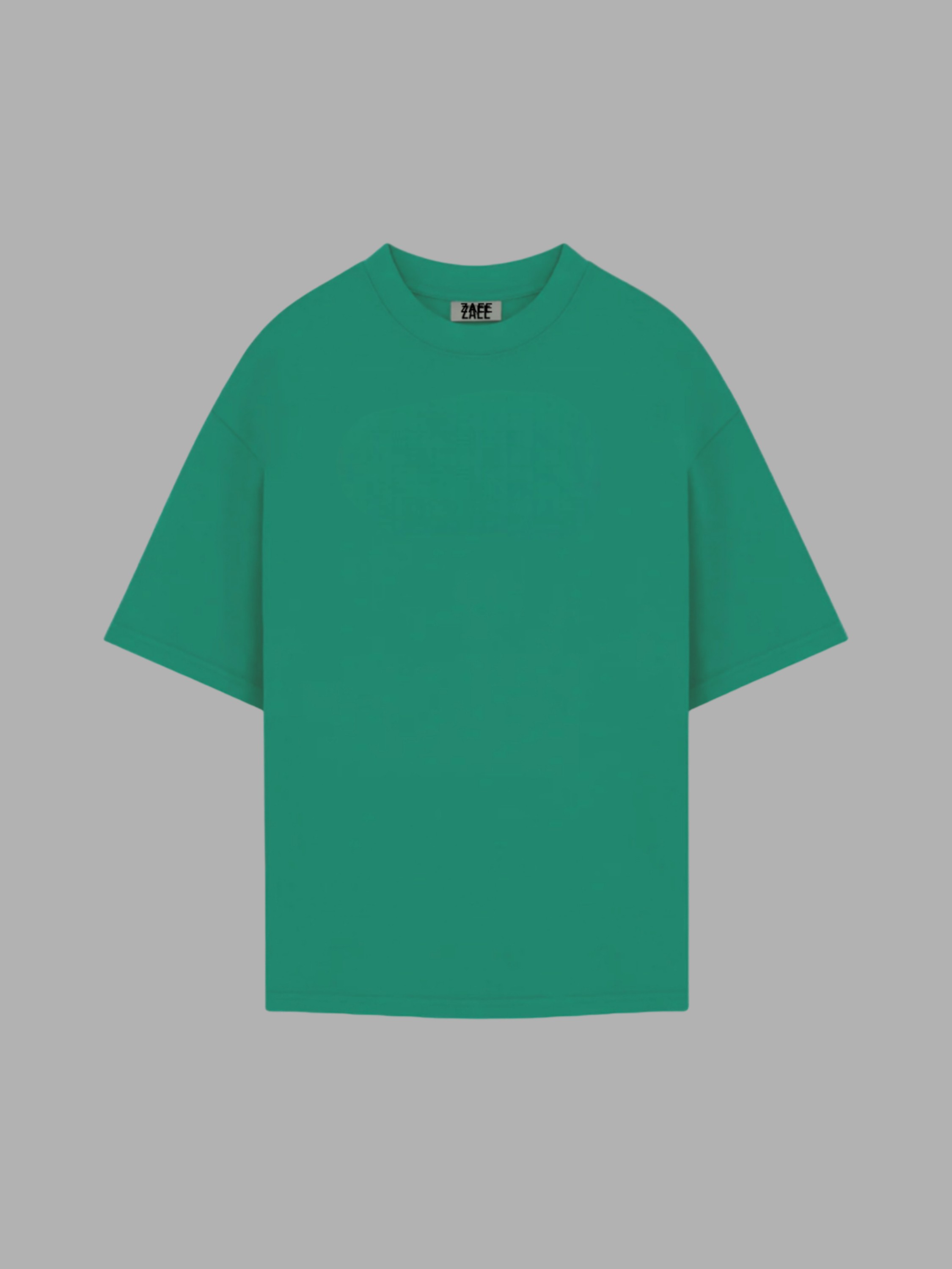 Oversize Basic Tişört - mint