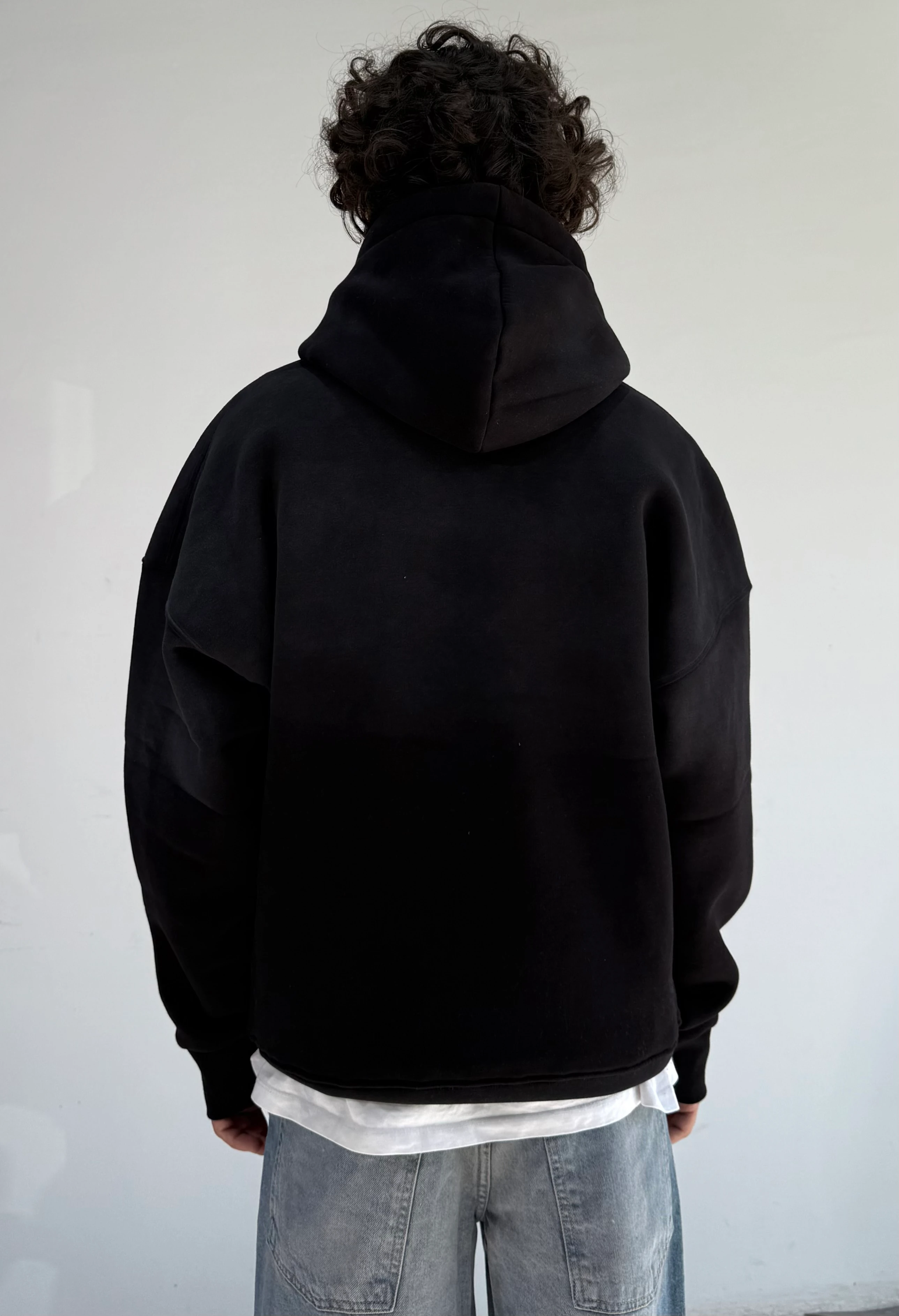 ESNTİL Basklı Yıkamalı Oversize Sweatshirt