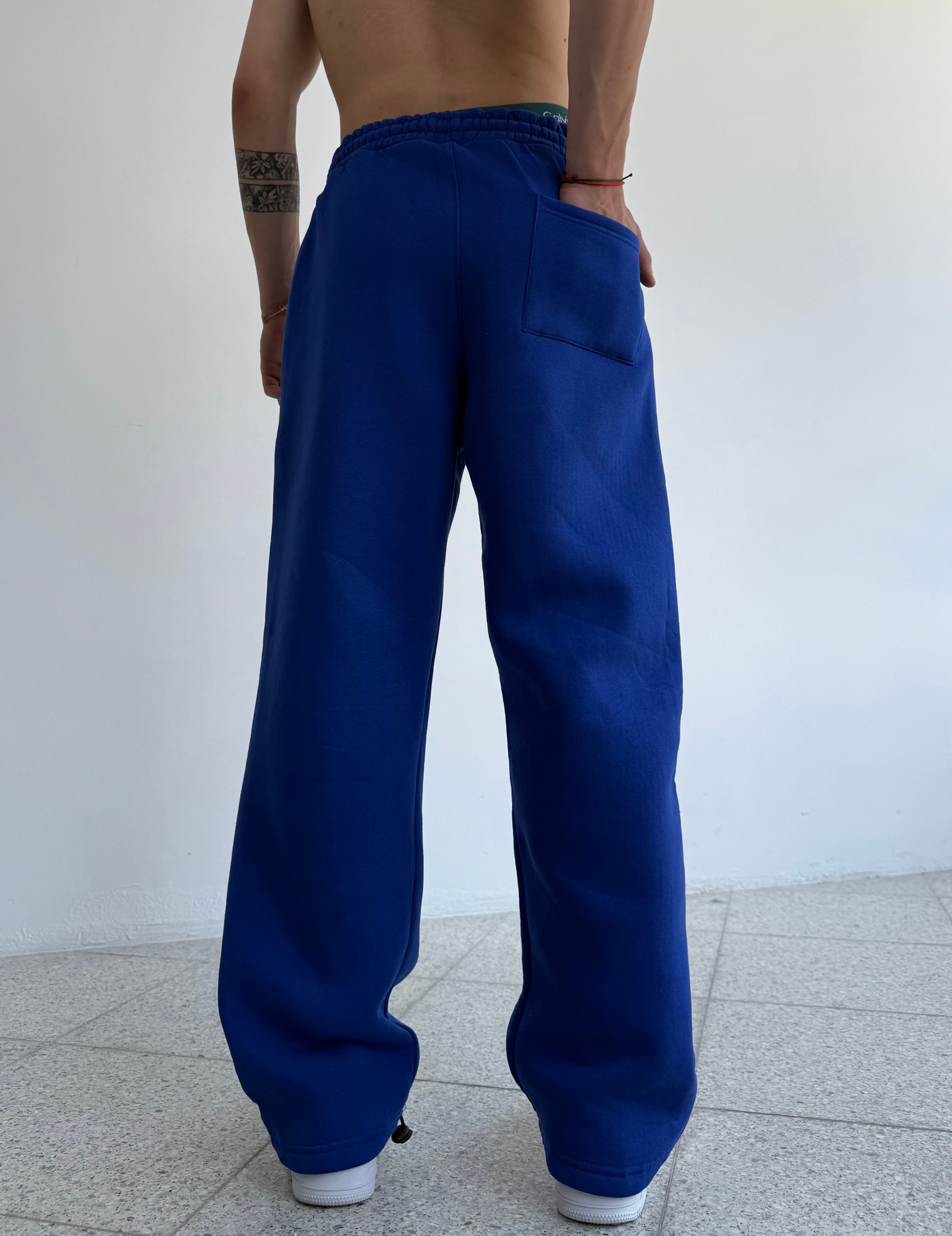 Kışlık Stussy Nakış Detay 3 İplik Şardonlu  Eşofman