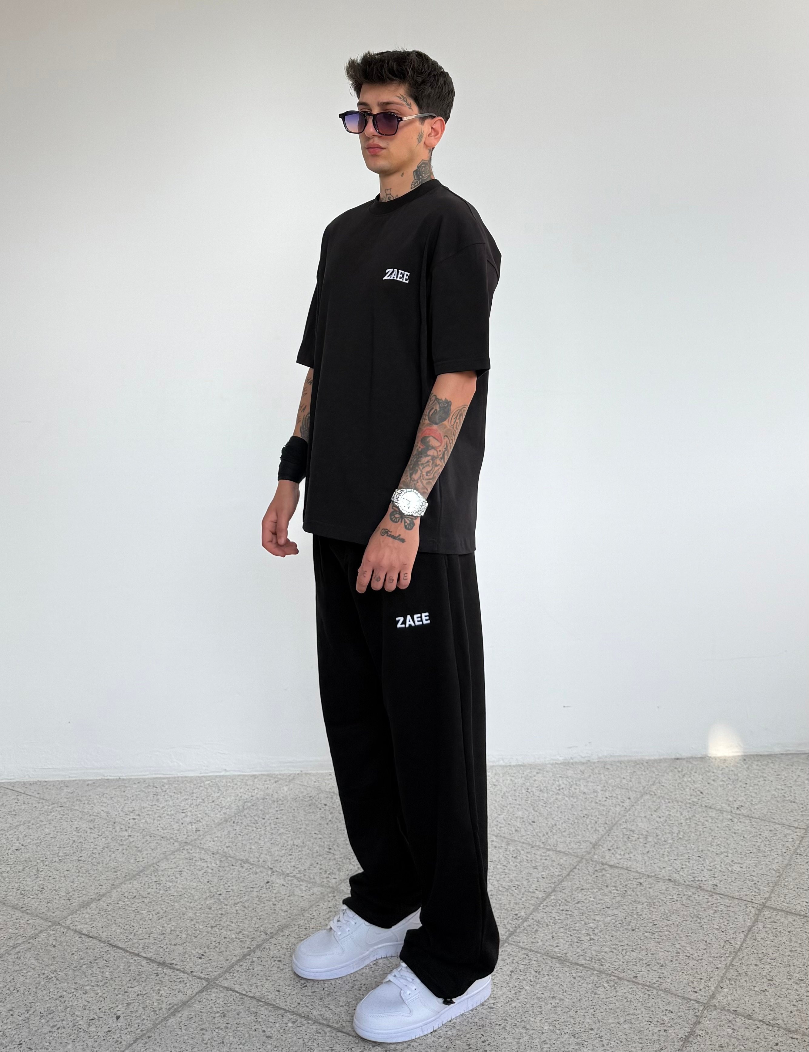 ZAEE Nakışlı Oversize Premium Tişört