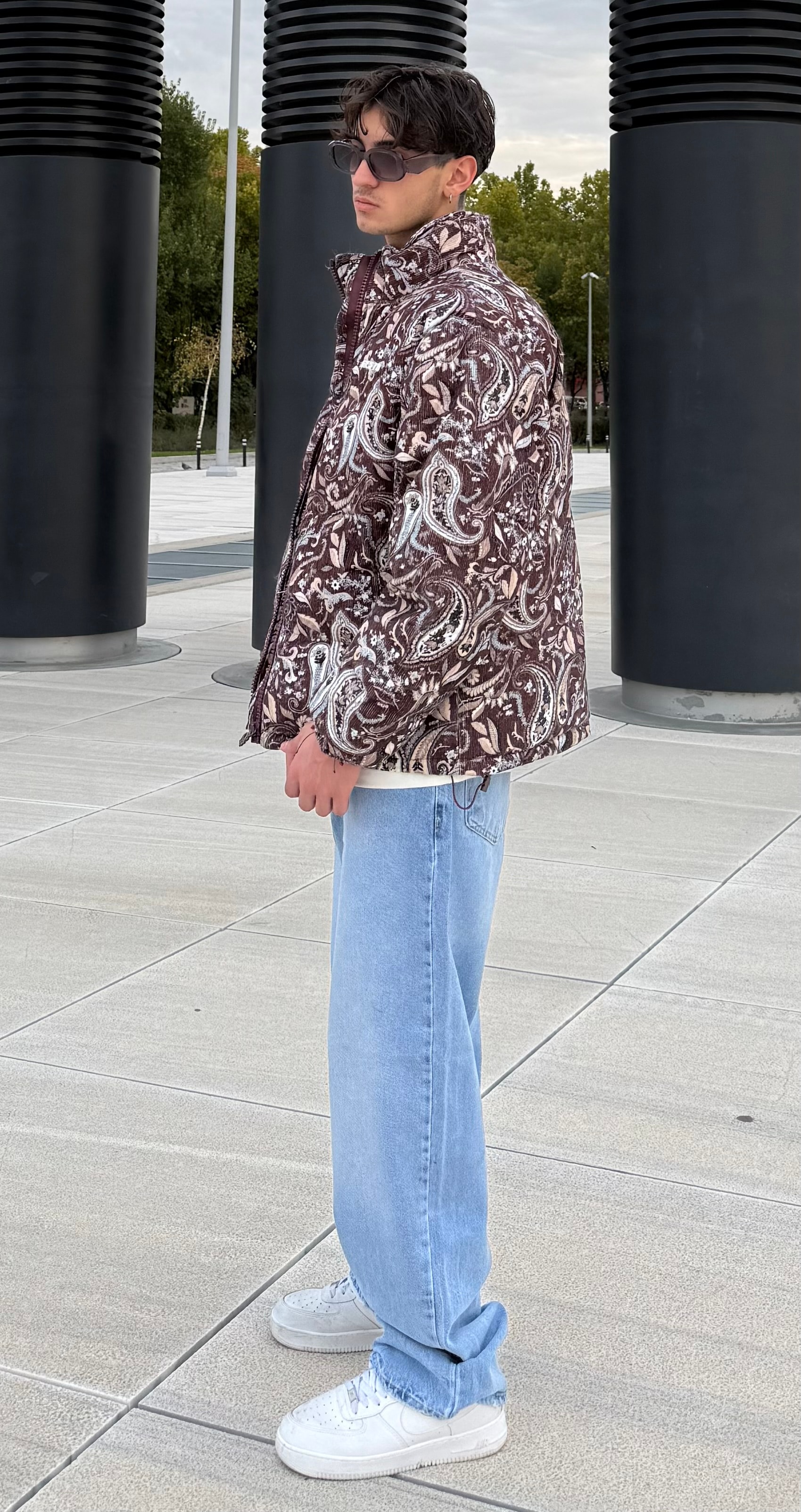 Desenli Oversize Premium Mont