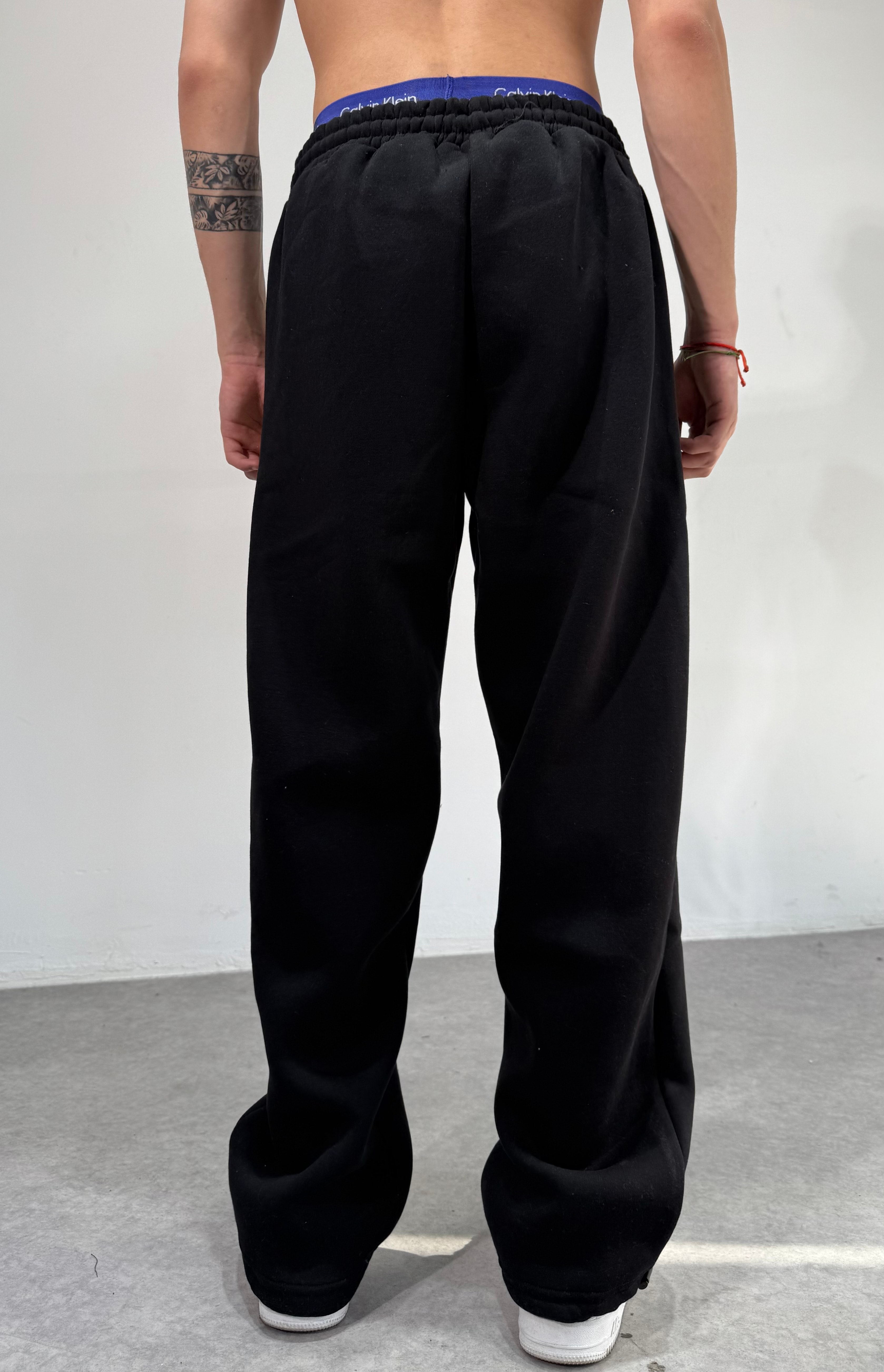 Taşlı Baggy Eşofman Kışlık Kumaş 