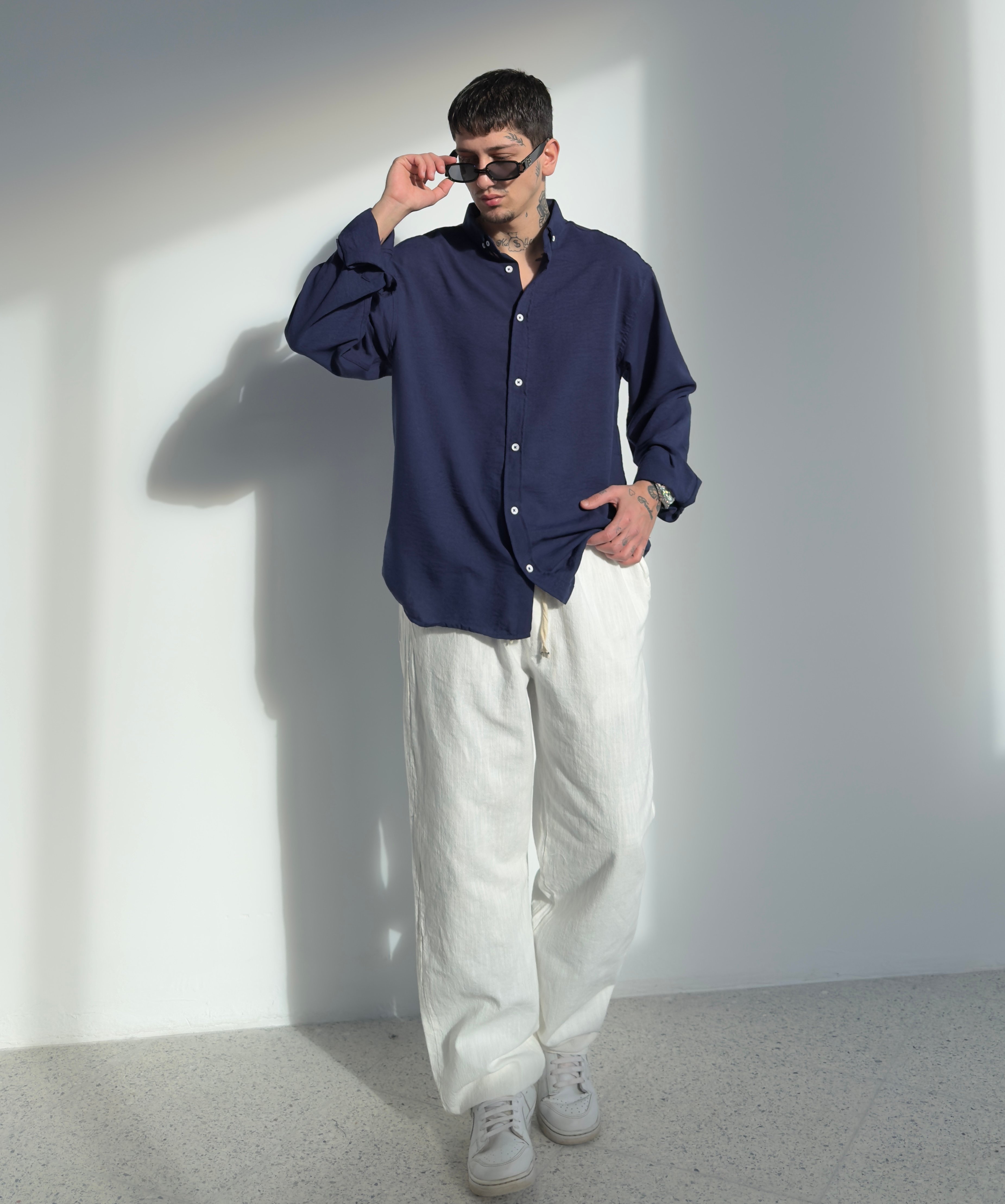 Keten Baggy Pantolon
