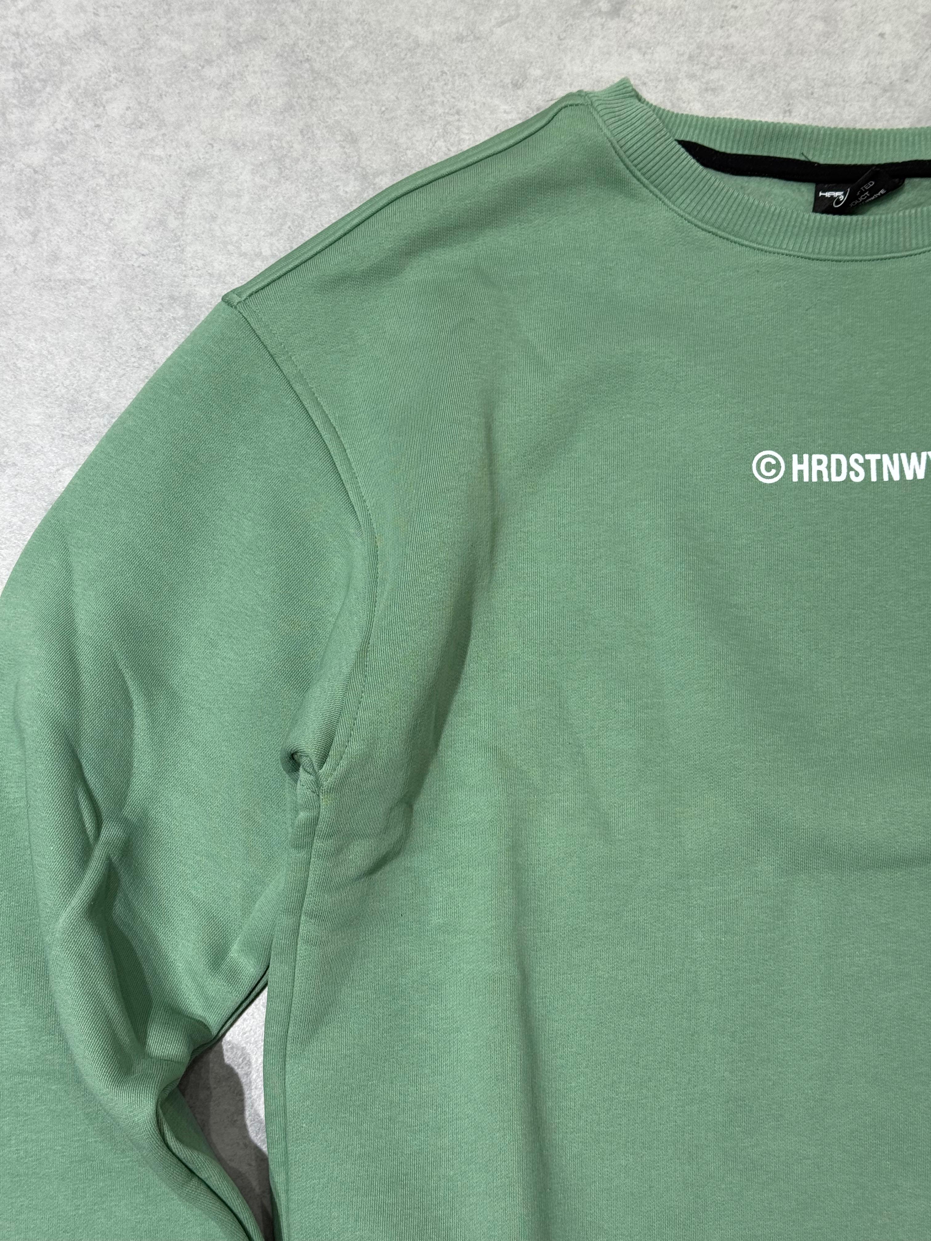 Fear Less Baskılı Oversize Sweat