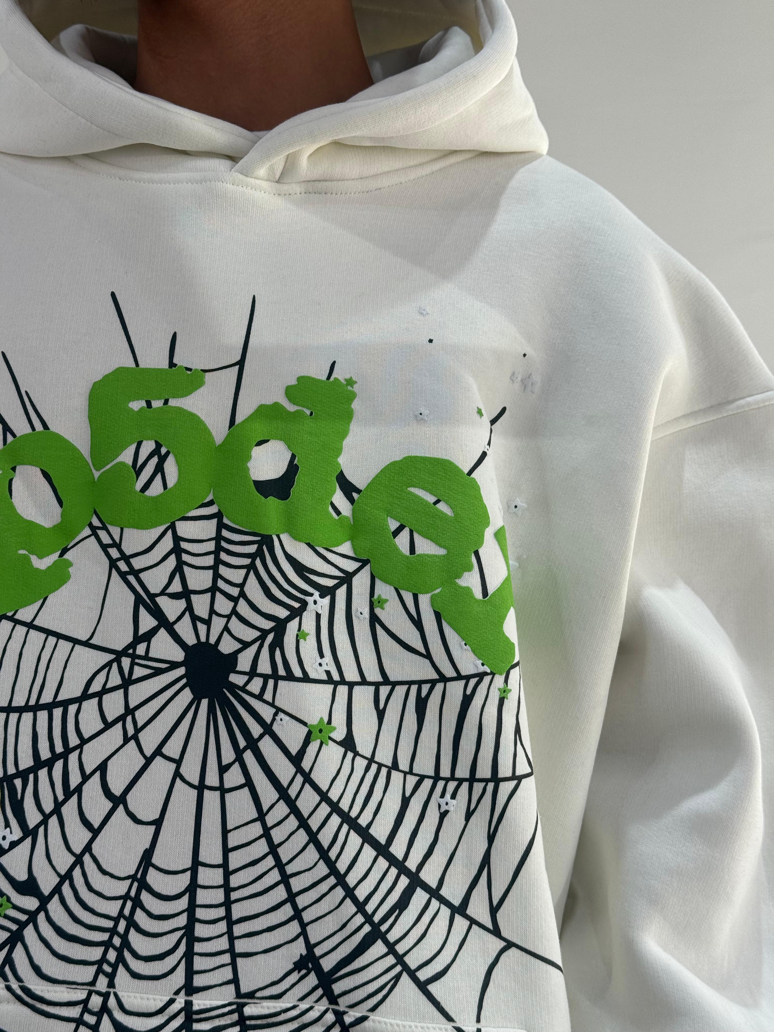 Spider Baskılı Oversize Sweatshirt 