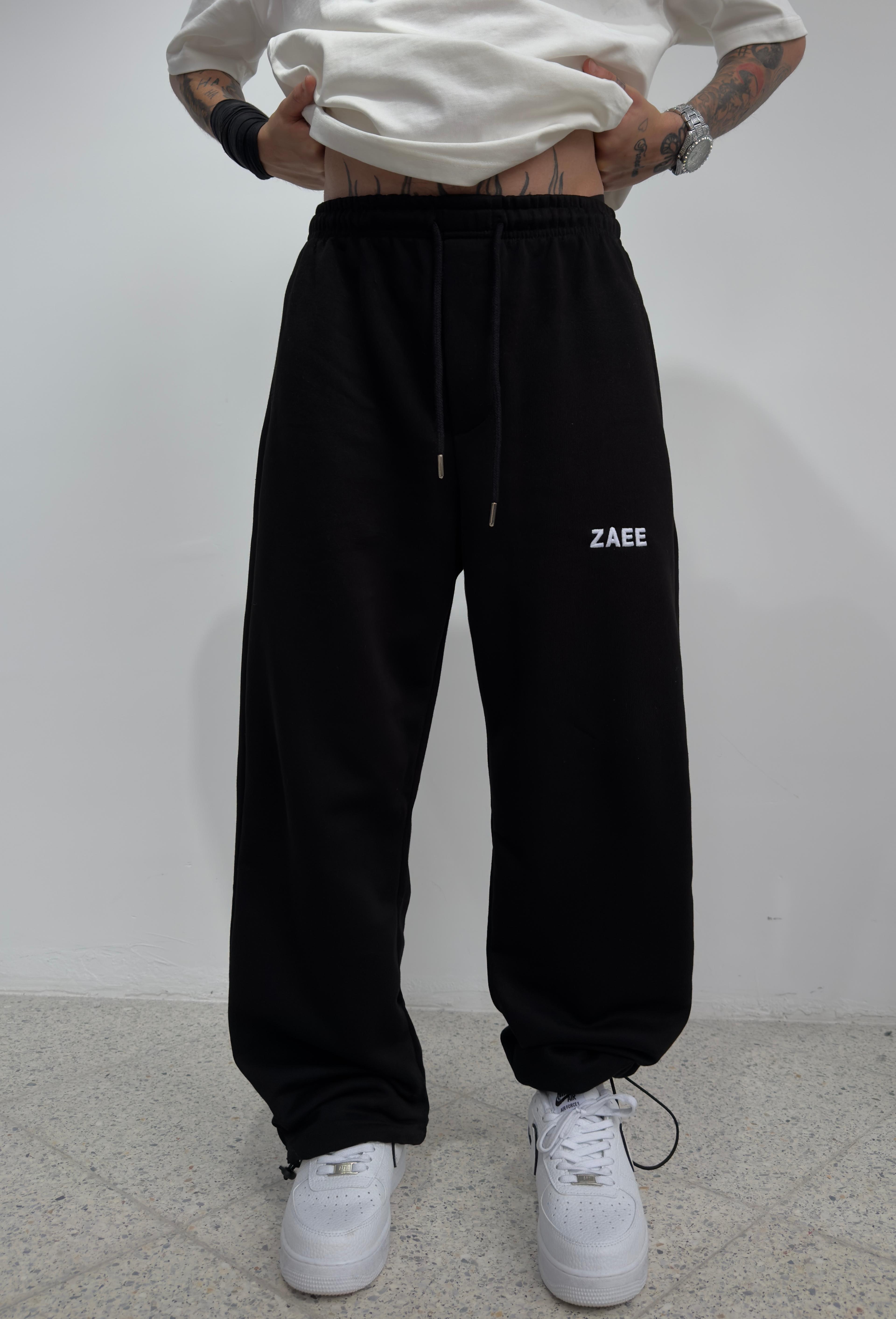 ZAEE Nakışlı Yazlık Kumaş Ayarlanabilir Paça Baggy Premium Eşofman Altı 