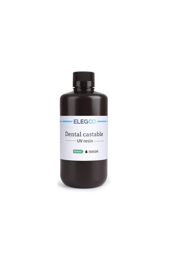 Dental Castable UV Reçine Yeşil