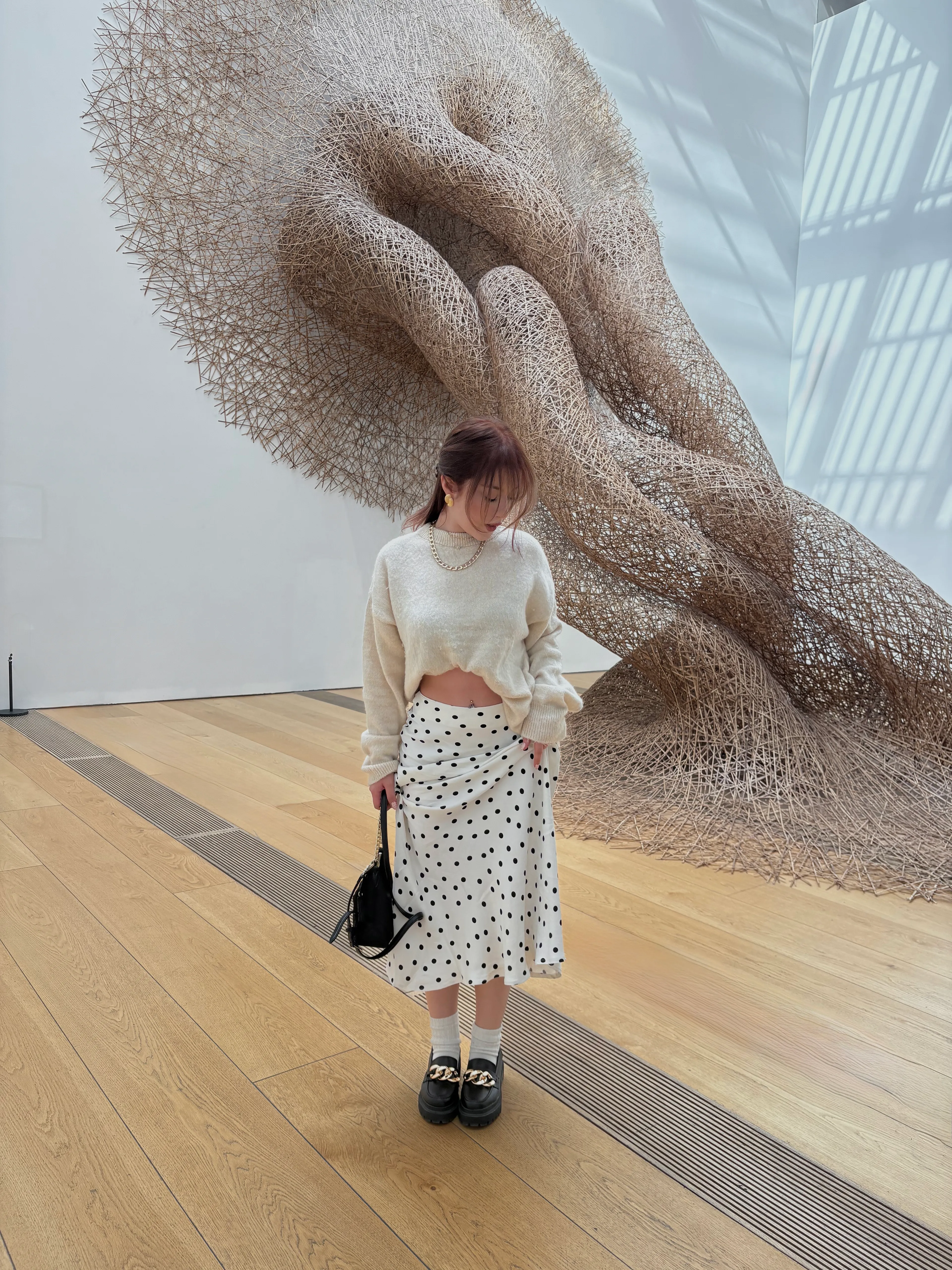 Orjinal Marka Ekru Tiftik Kazak