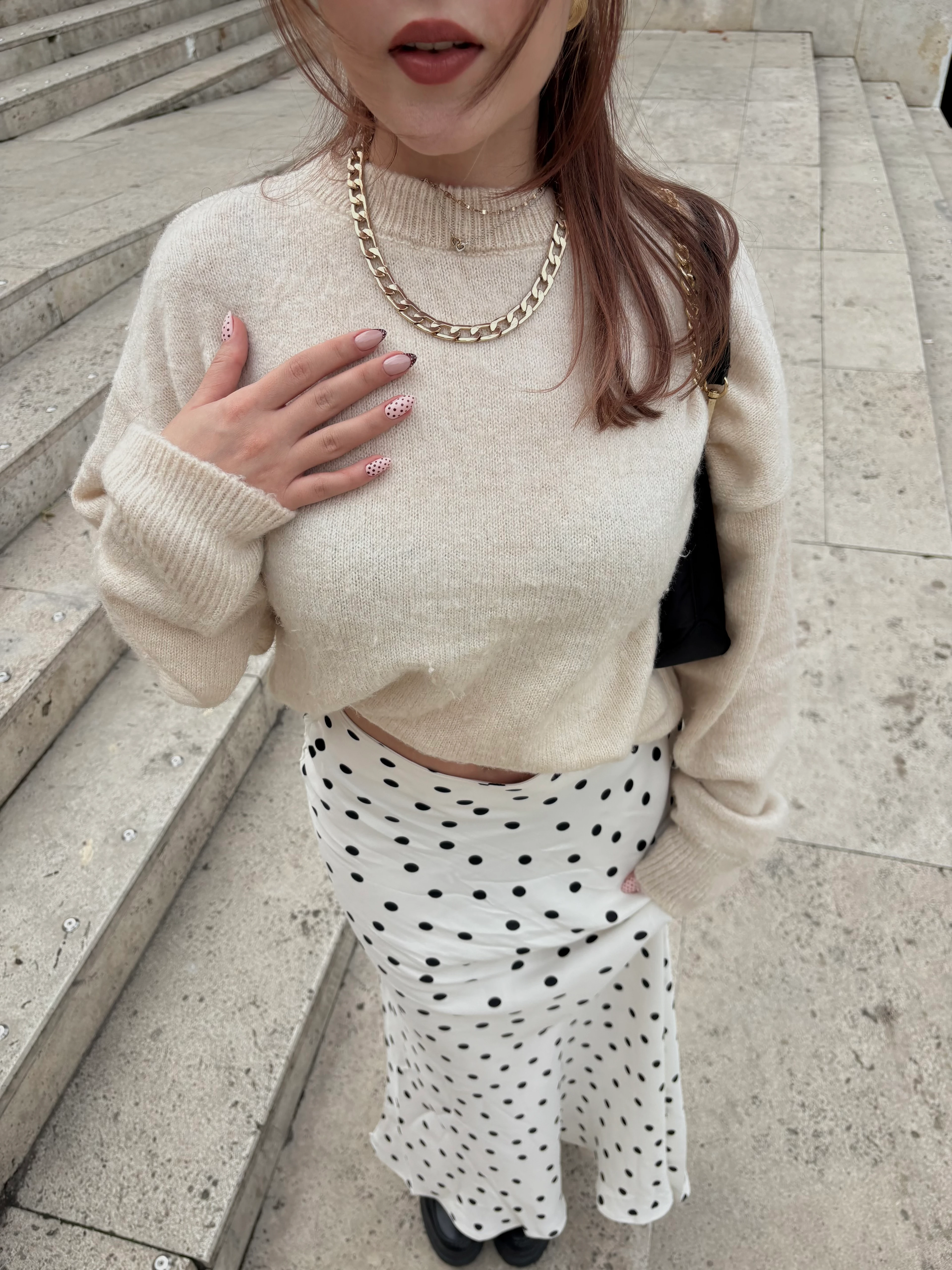 Orjinal Marka Ekru Tiftik Kazak