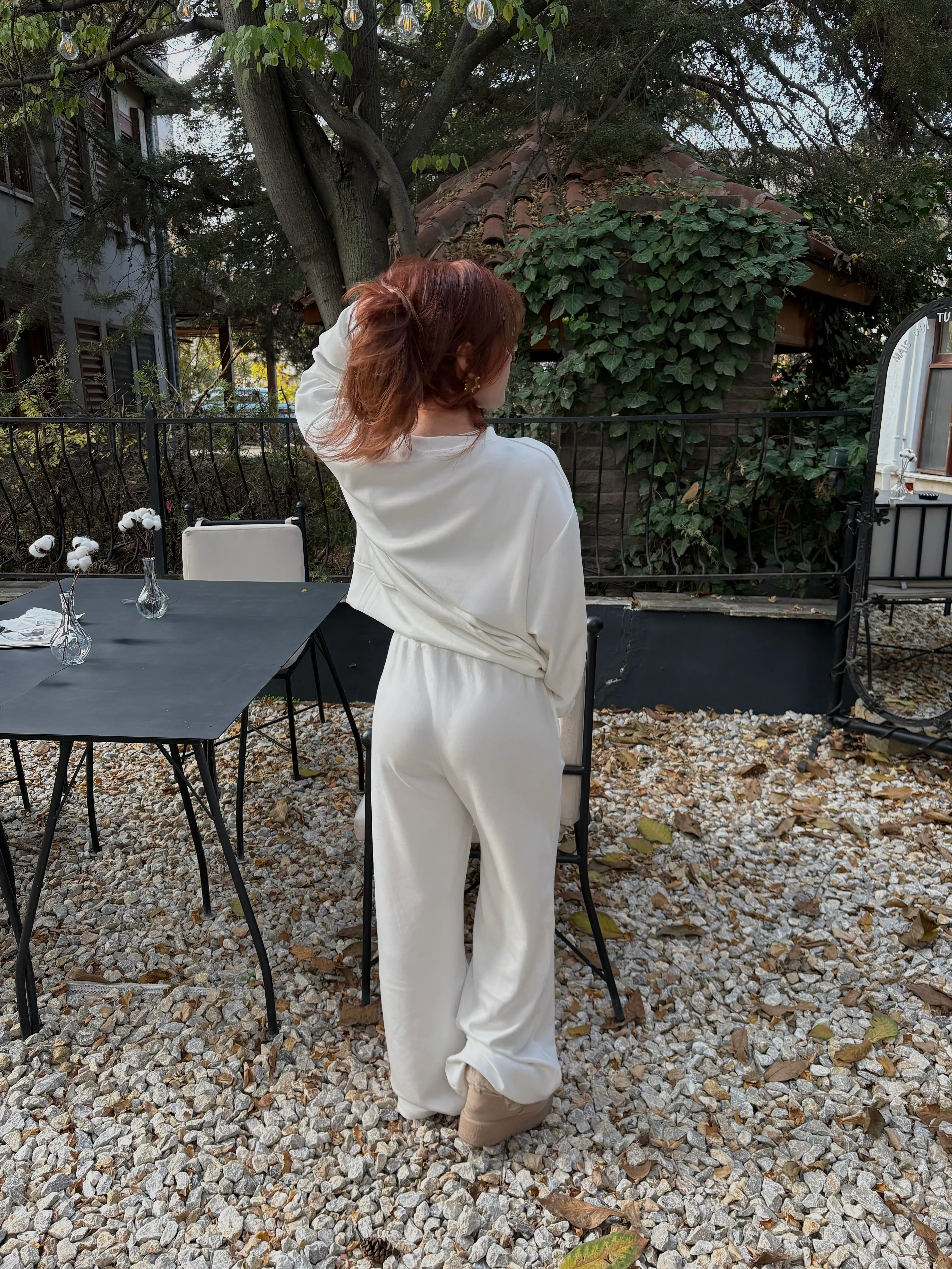 Oys Modal Beyaz Takım