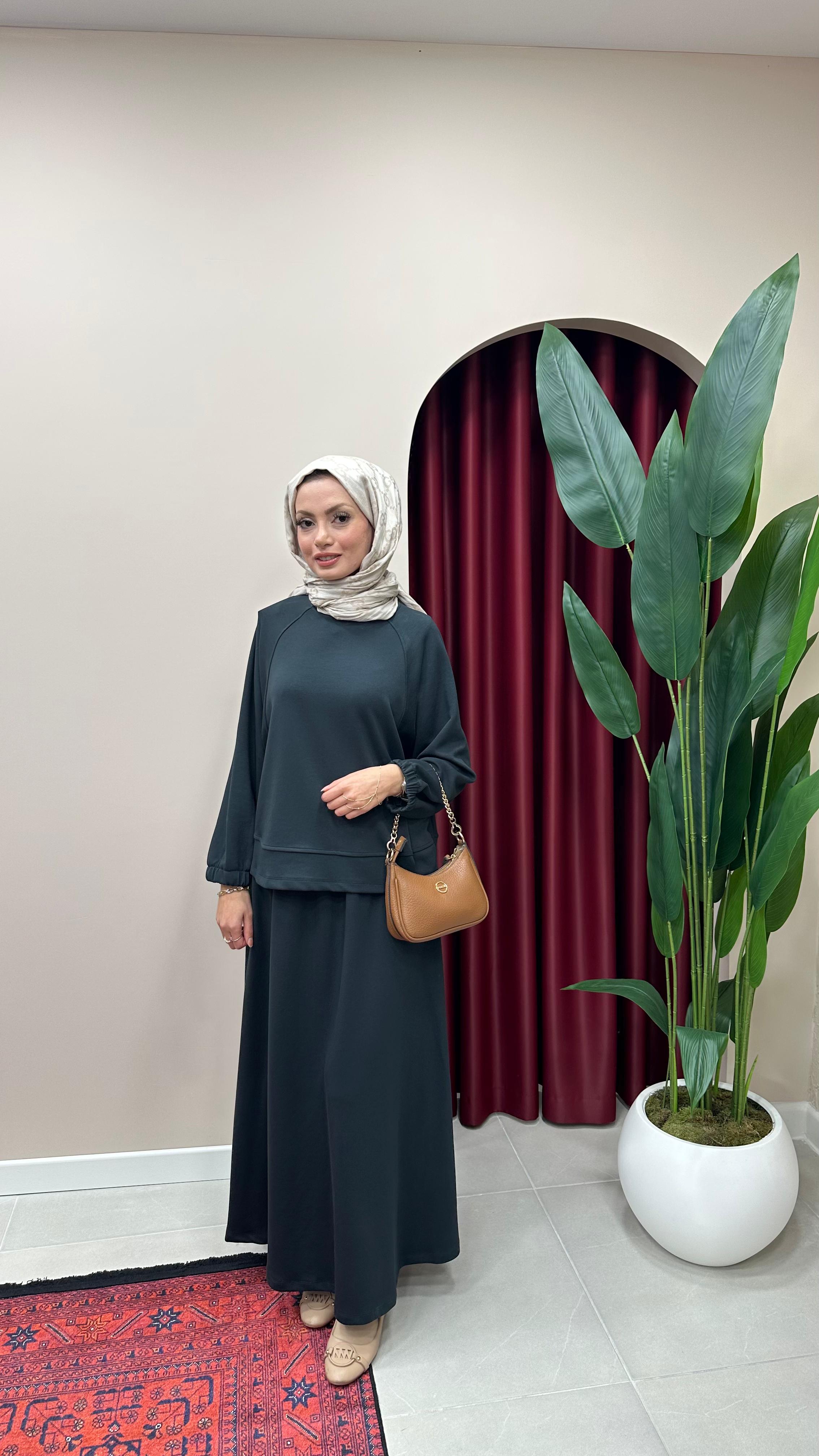 ÖZEL DOKUMA KUMAŞ ETEKLİ TAKIM