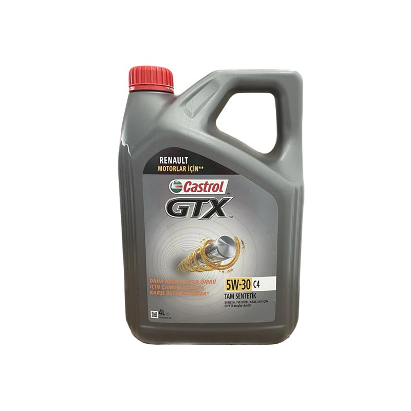 5W-30 Castrol GTX 4 Litre Motor Yağı | DPF C4