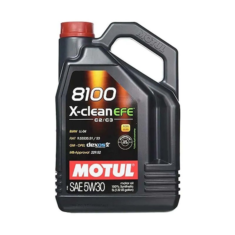 5W-30 Motul 5 Litre Motor Yağı | 8100 Efe DPF