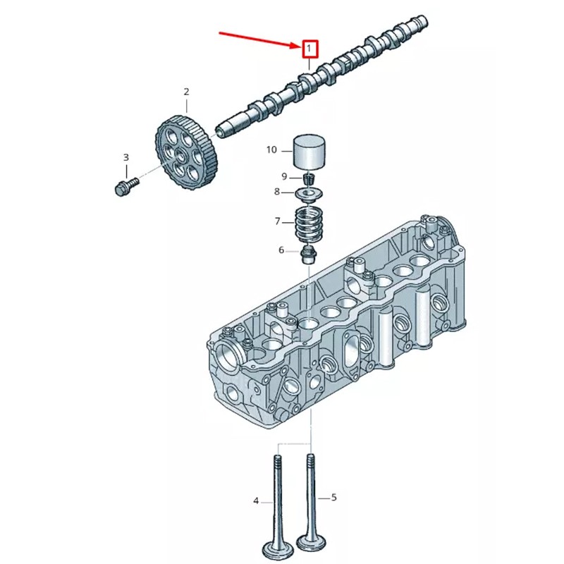 Volt LT35 - Crafter 2.5 Eksantrik Mili | Estaş 074109101J