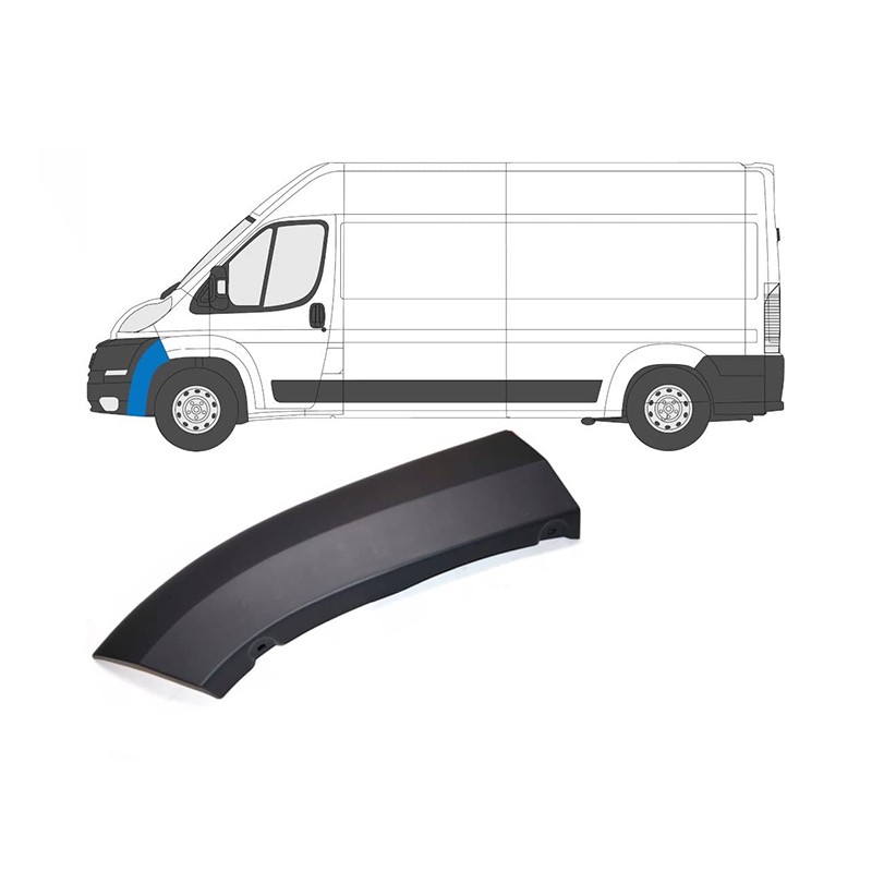 Linke vordere Stoßstangenverkleidung aus Bakelit | Ducato – Boxer – Jumper 2007–2014