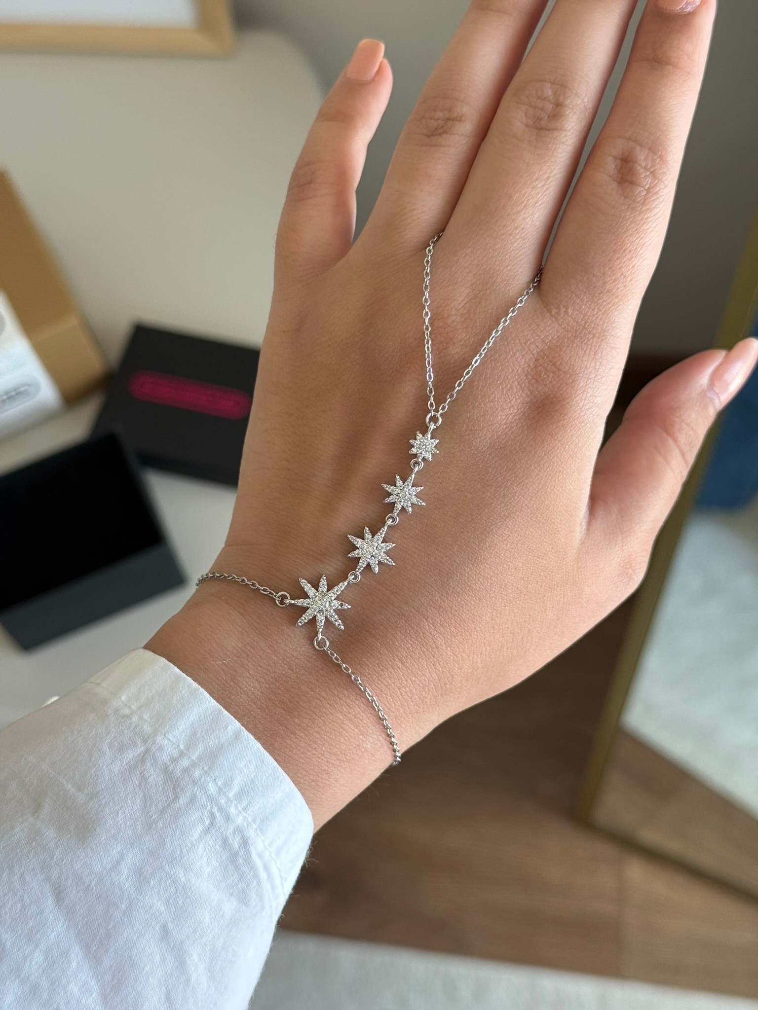 Stavelle Sıralı Figür Şahmeran Bileklik Gümüş