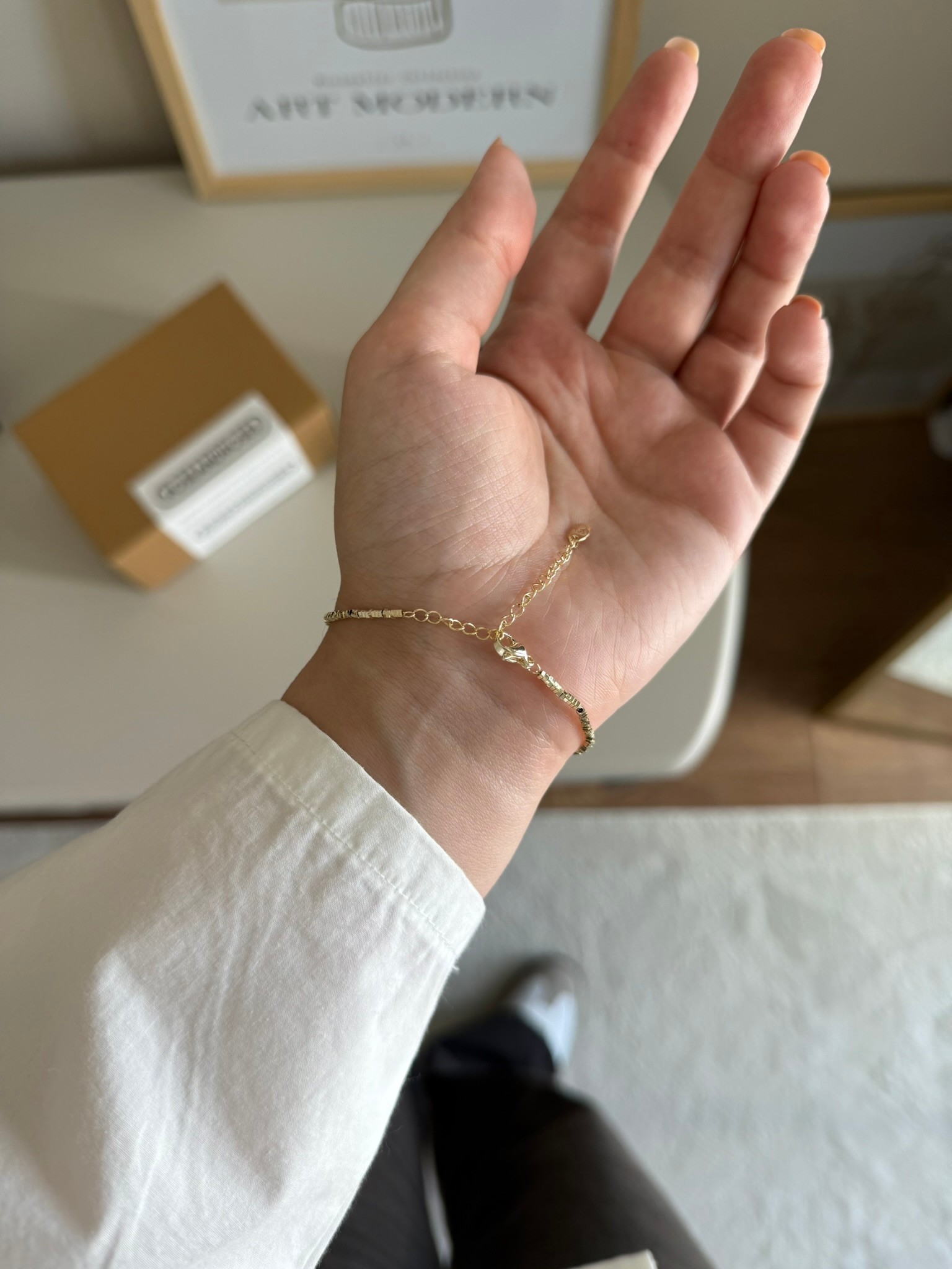 Tinsy Kalp Bileklik Gold