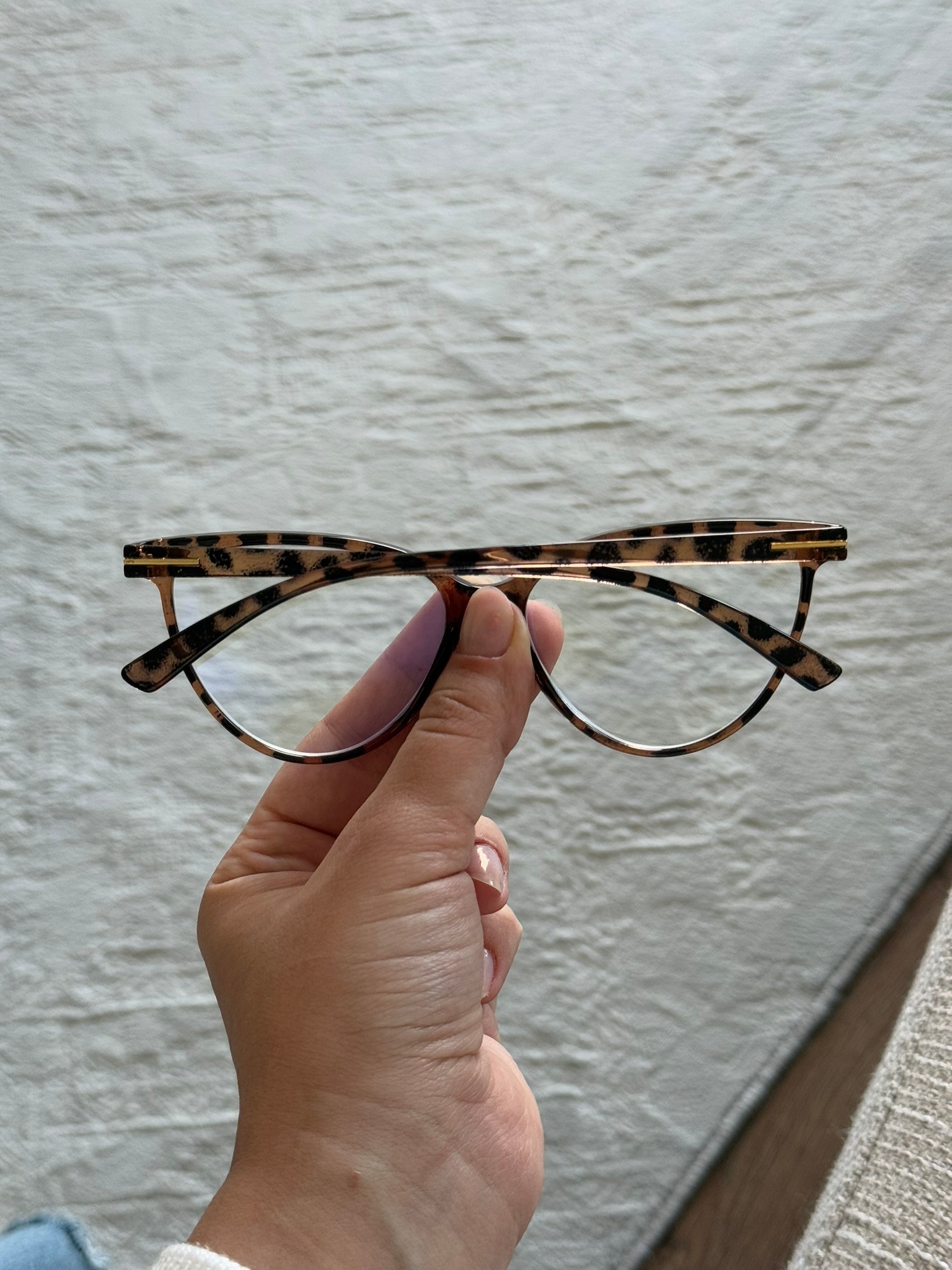 Tonny Optik Uyumlu Cat Model Blue Block Mavi Işık Koruyucu Gözlük Leopar