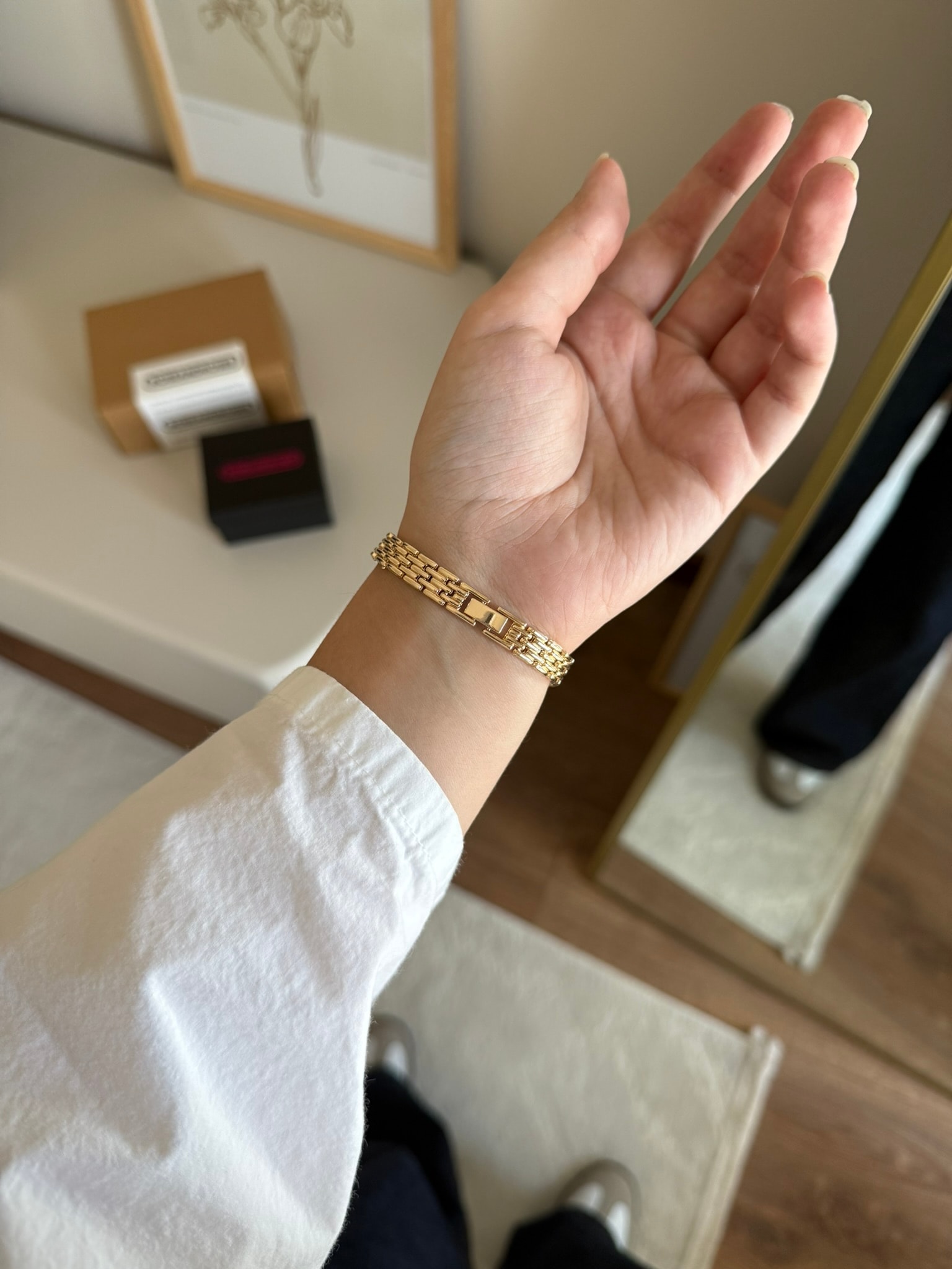Mahre Minimal Kadın Kol Saati Gold (Pembe Kadran)