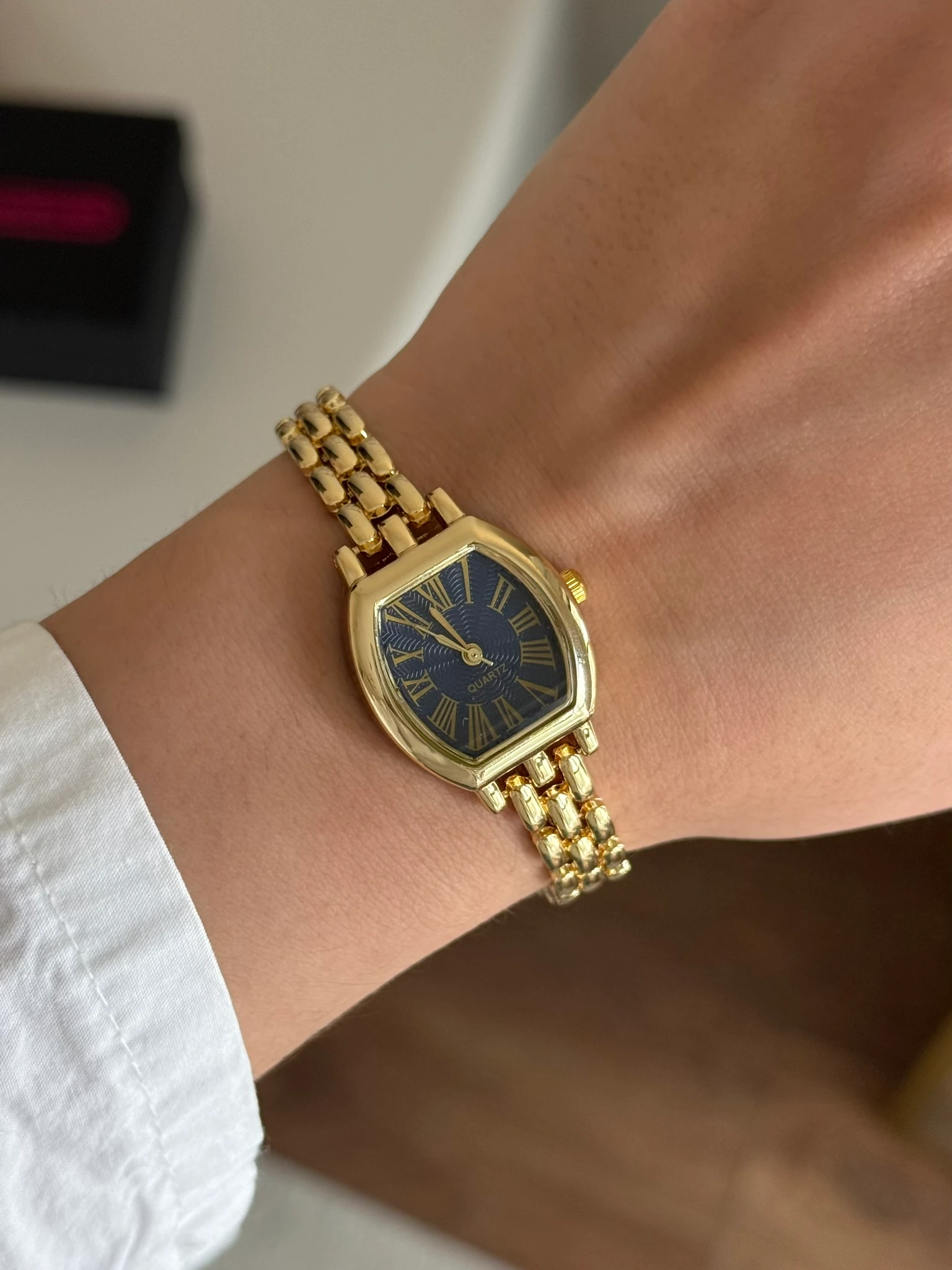 Gold-Lacivert Kadran