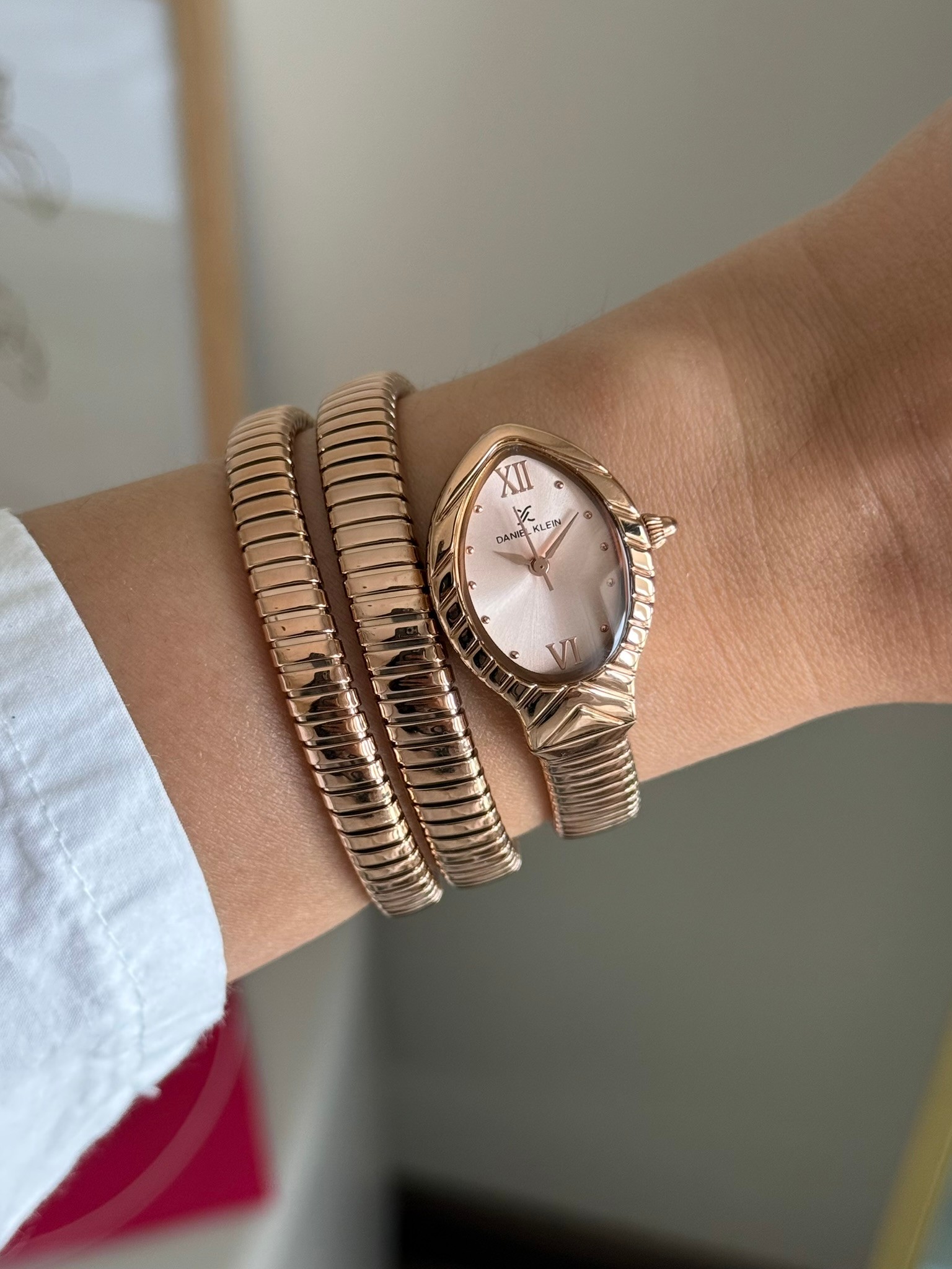 Daniel Klein Garantili Premium Kadın Kol Saati Rose Renk (Rose Kadran) RSDK-150