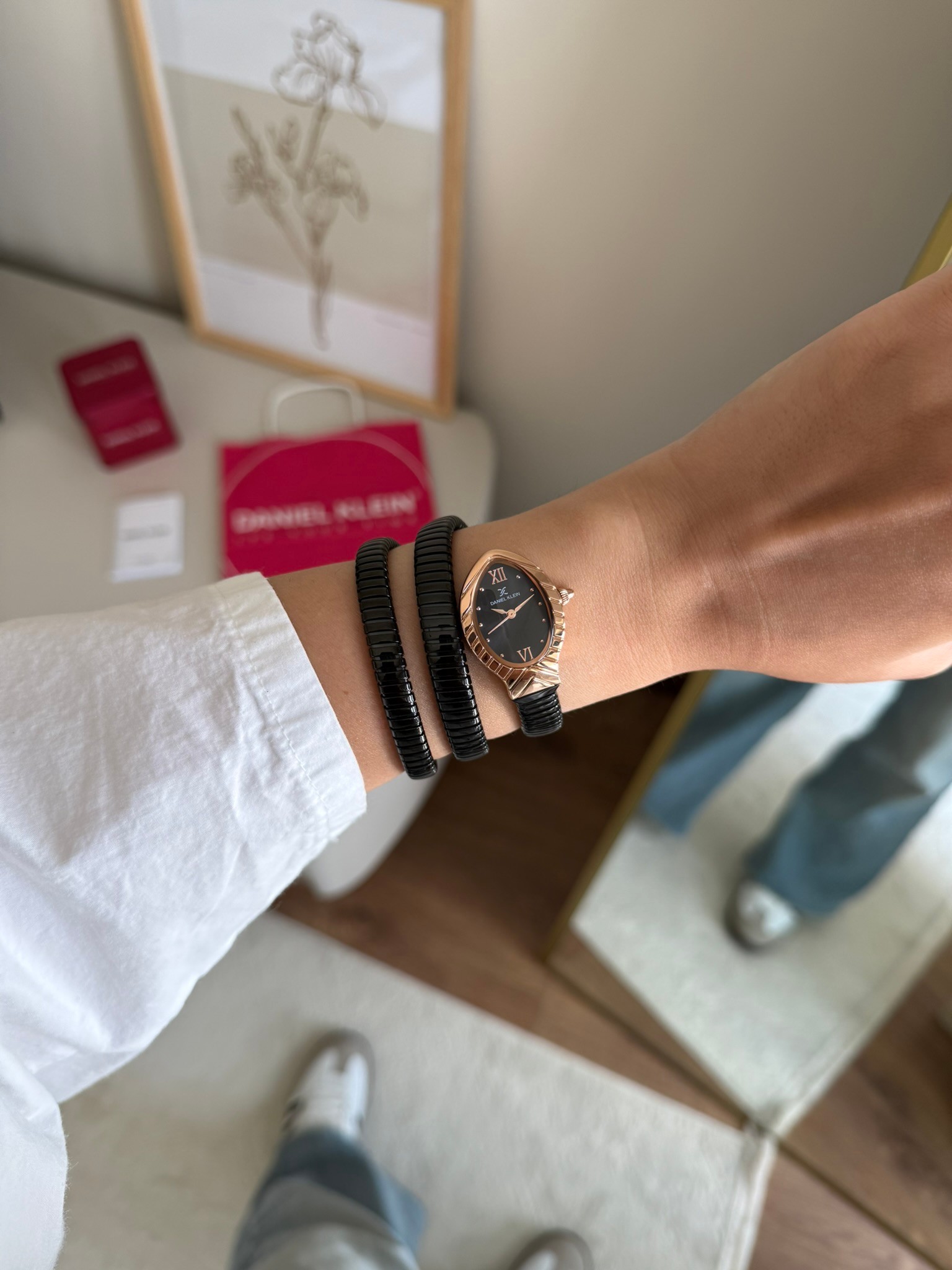 Daniel Klein Garantili Premium Kadın Kol Saati Siyah Renk (Siyah Kadran) RSDK-151