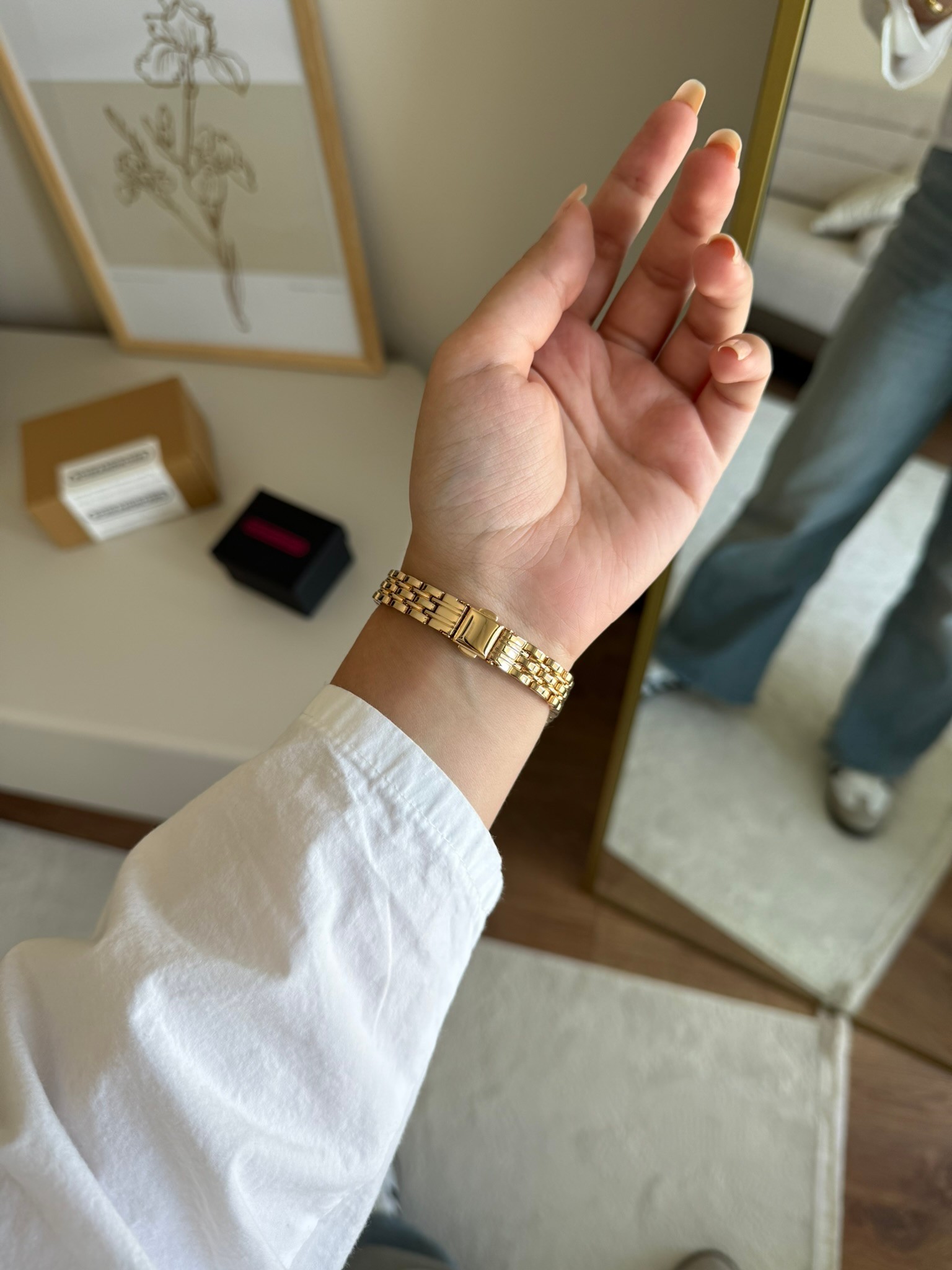 Morlex Minimal Tasarım Kadran Kadın Kol Saati Gold (Beyaz Kadran)