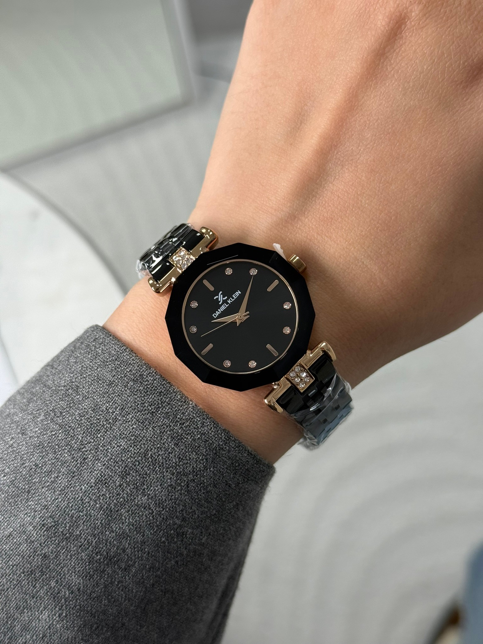 Daniel Klein Garantili Premium Kadın Kol Saati Siyah Renk (Siyah Kadran) RSDK-103