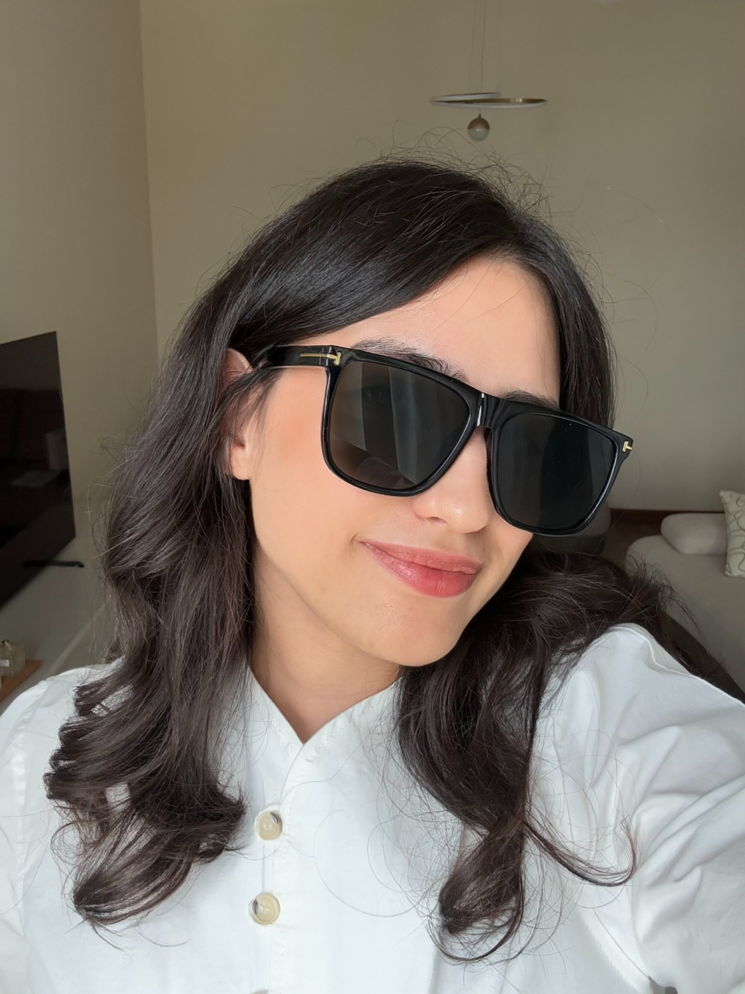 Teford Orijinal Model Güneş Gözlüğü Siyah Çerçeve Yeşil Cam