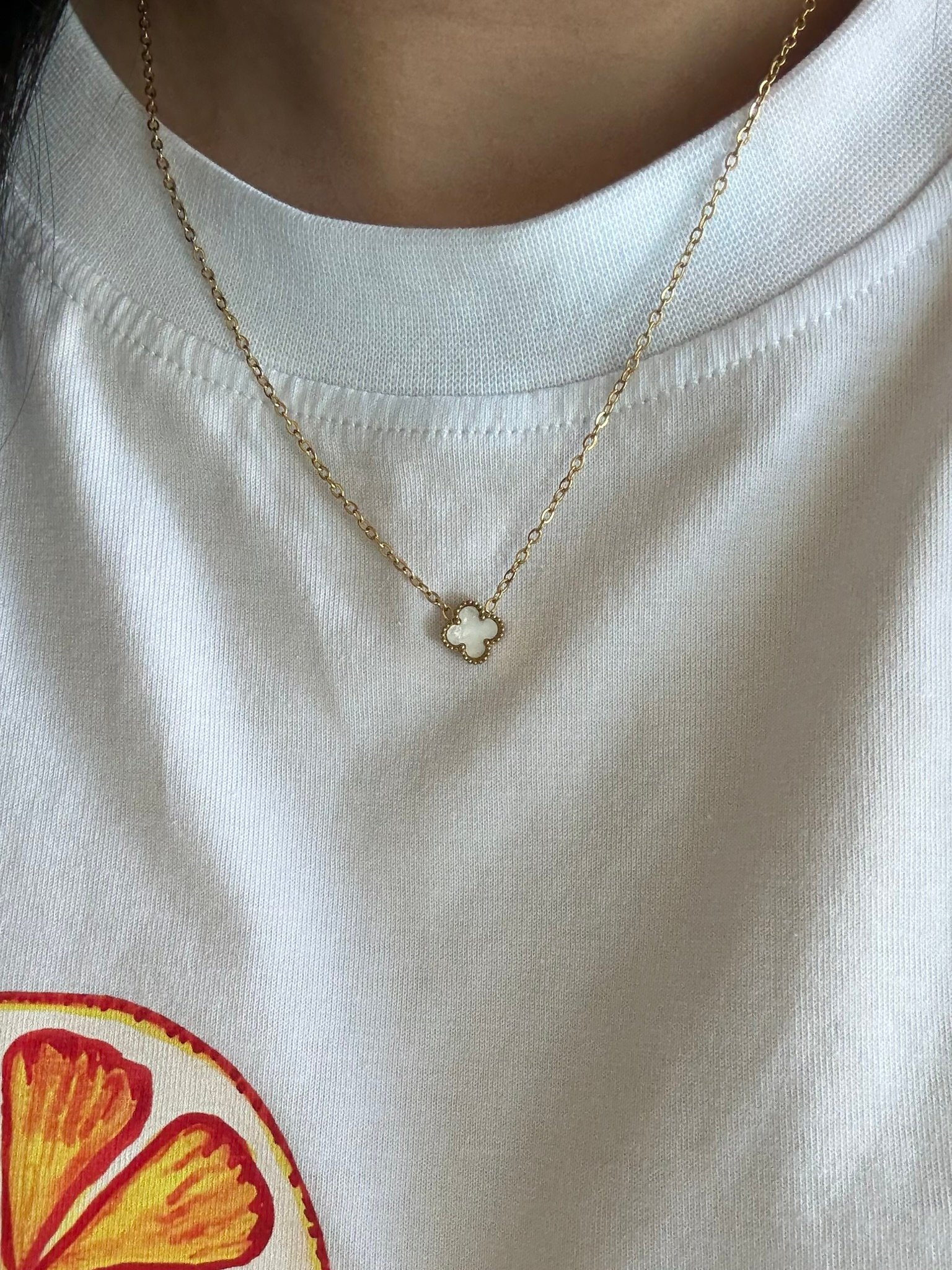 VC Mini Boy Orijinal Model Kolye Gold Beyaz