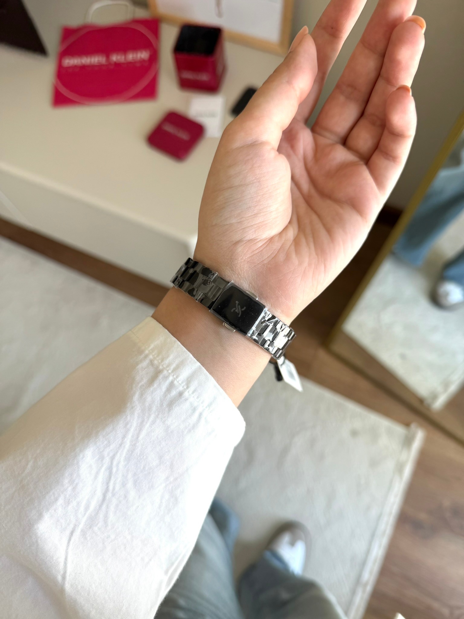 Daniel Klein Garantili Premium Kadın Kol Saati Siyah Renk (Siyah Kadran) RSDK-134