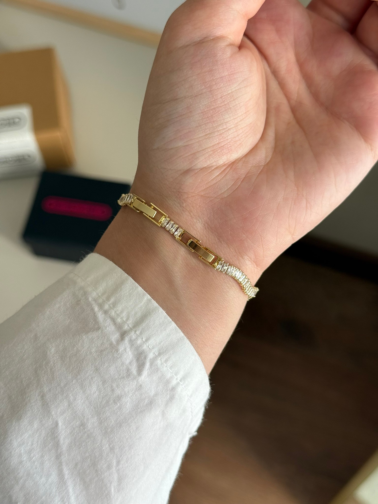 Ziggy Baget Bileklik Gold