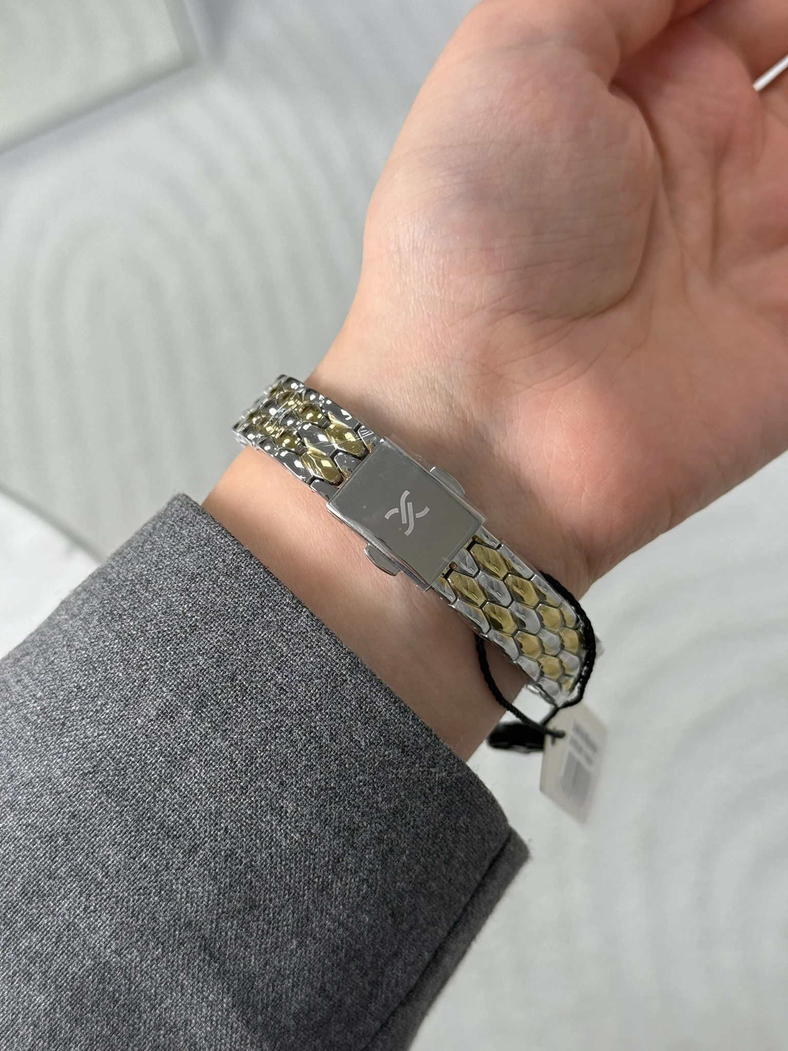 Daniel Klein Garantili Premium Kadın Kol Saati Gold-Gümüş Renk (Beyaz Kadran) RSDK-059