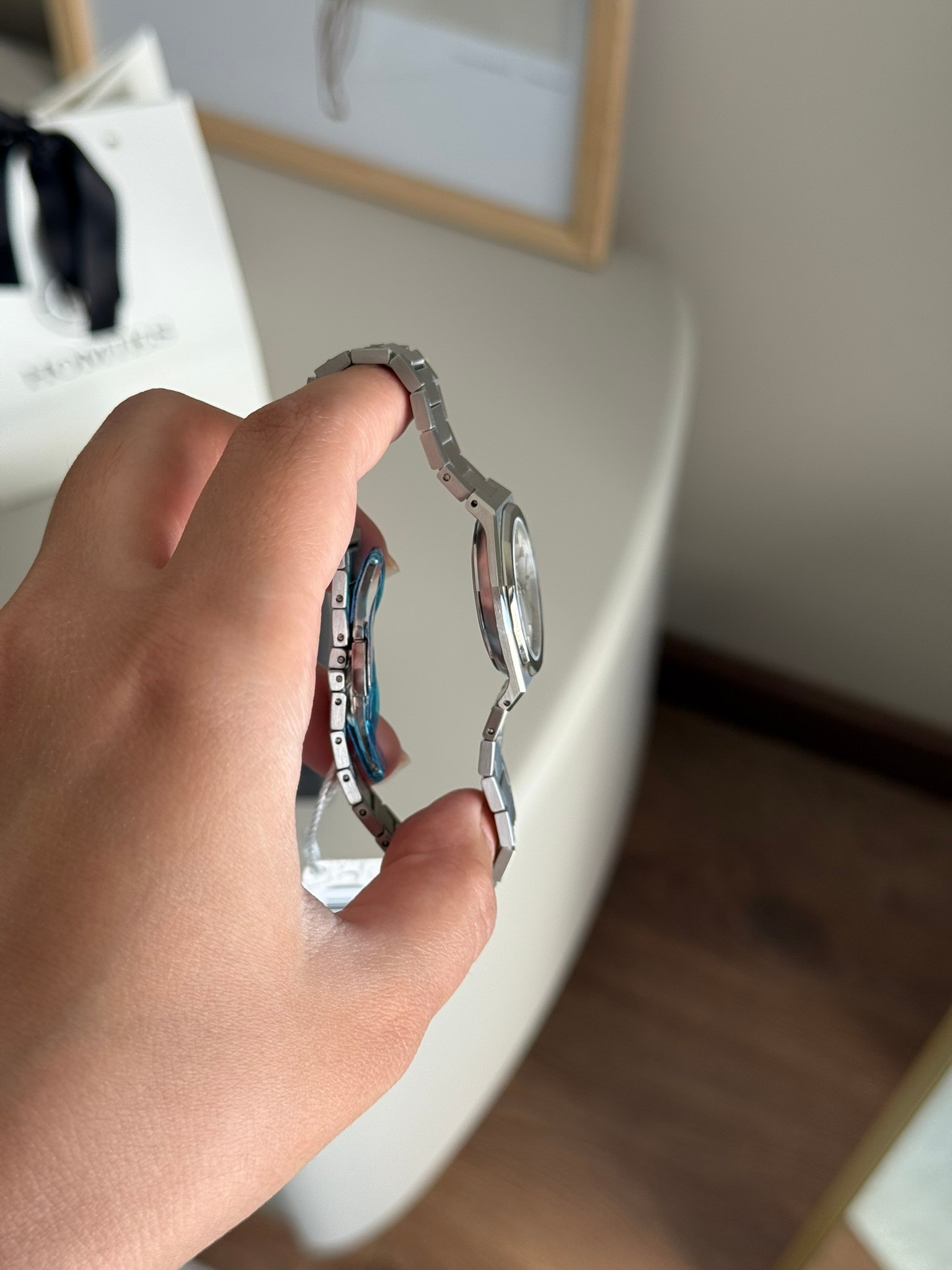 Homies Garantili Premium Kadın Kol Saati Gümüş (Beyaz Kadran Beyaz İndeks) RSHMS-253