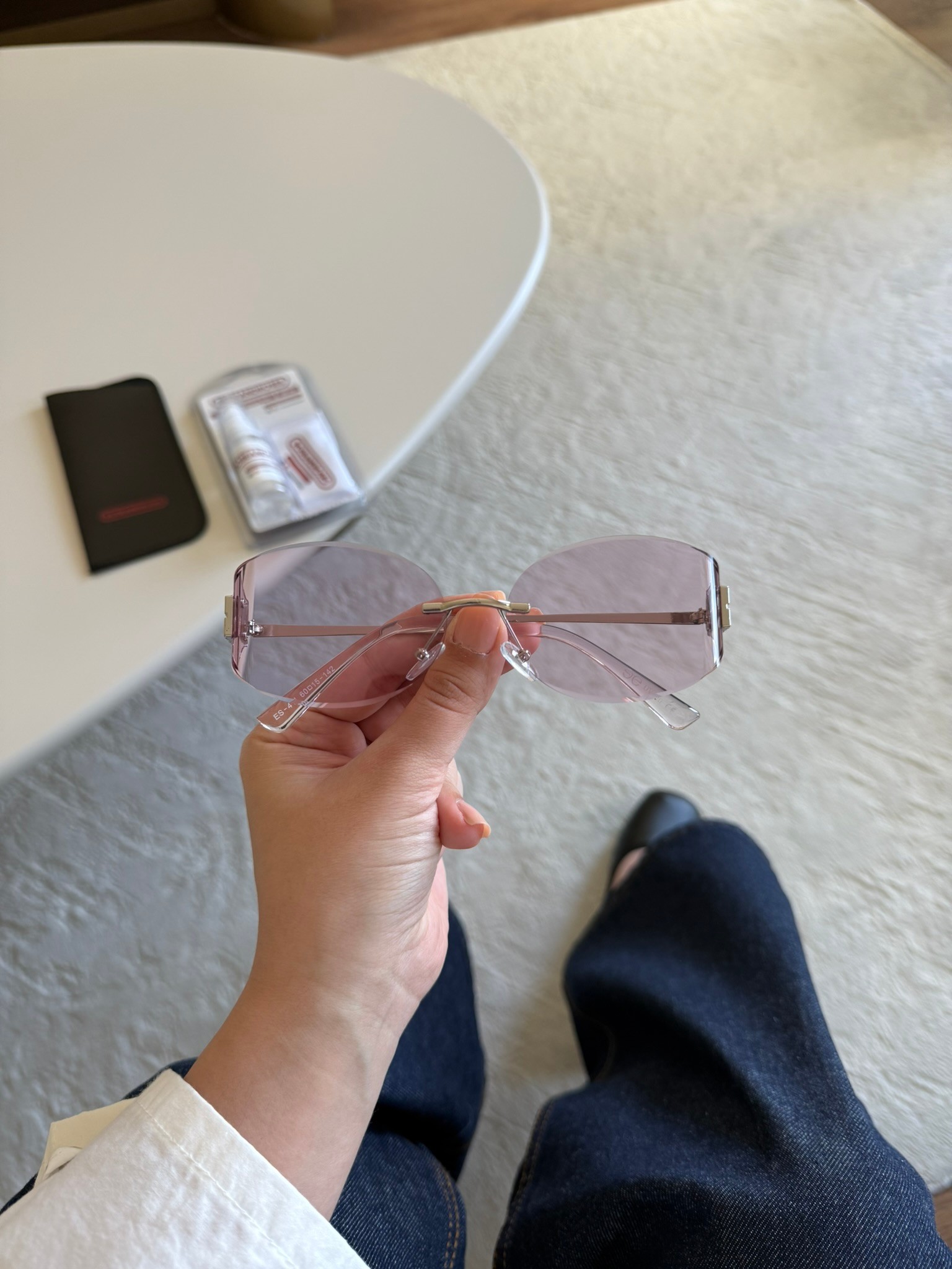 Kayley Logo Detaylı Orijinal Model Yeni Sezon Güneş Gözlüğü Pembe Cam