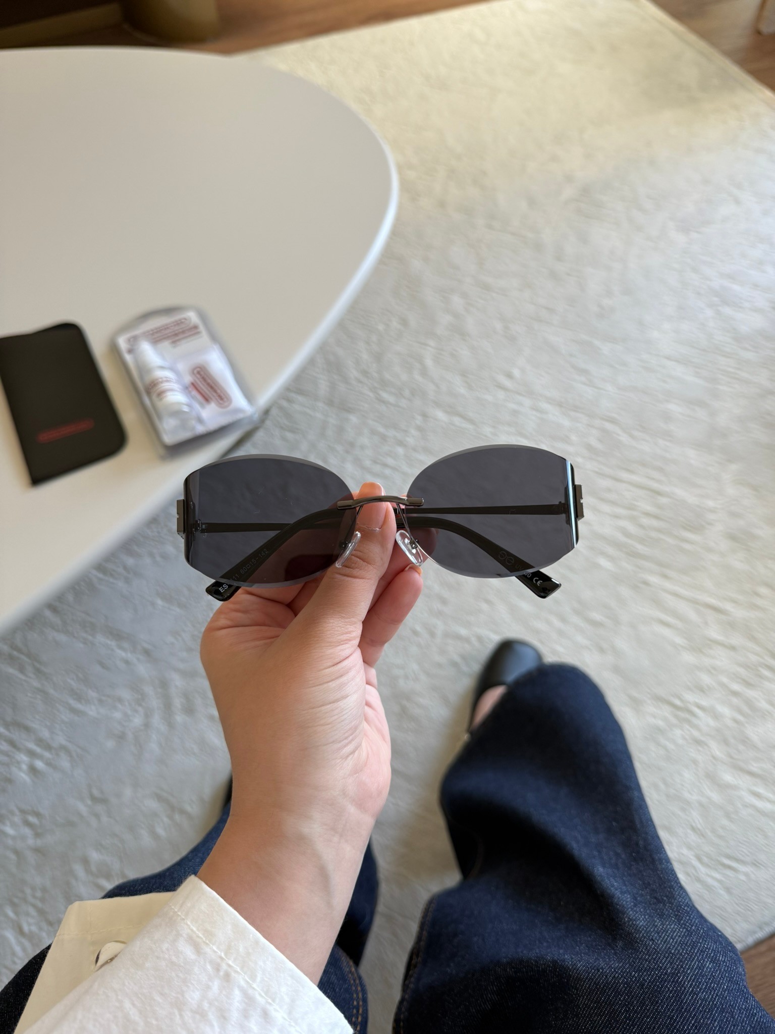 Kayley Logo Detaylı Orijinal Model Yeni Sezon Güneş Gözlüğü Siyah Cam